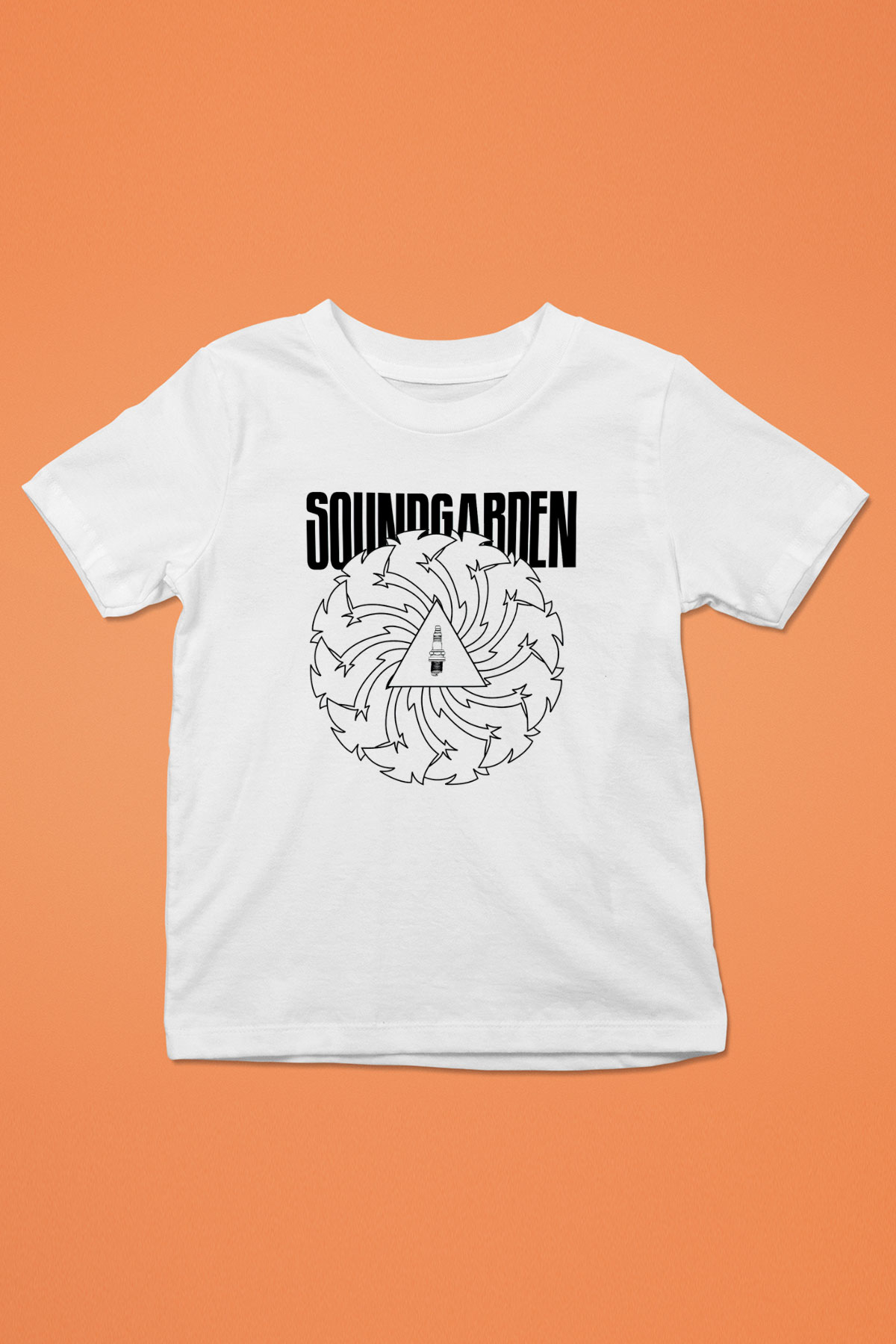 Soundgarden Baskılı Beyaz Unisex Çocuk Tişört