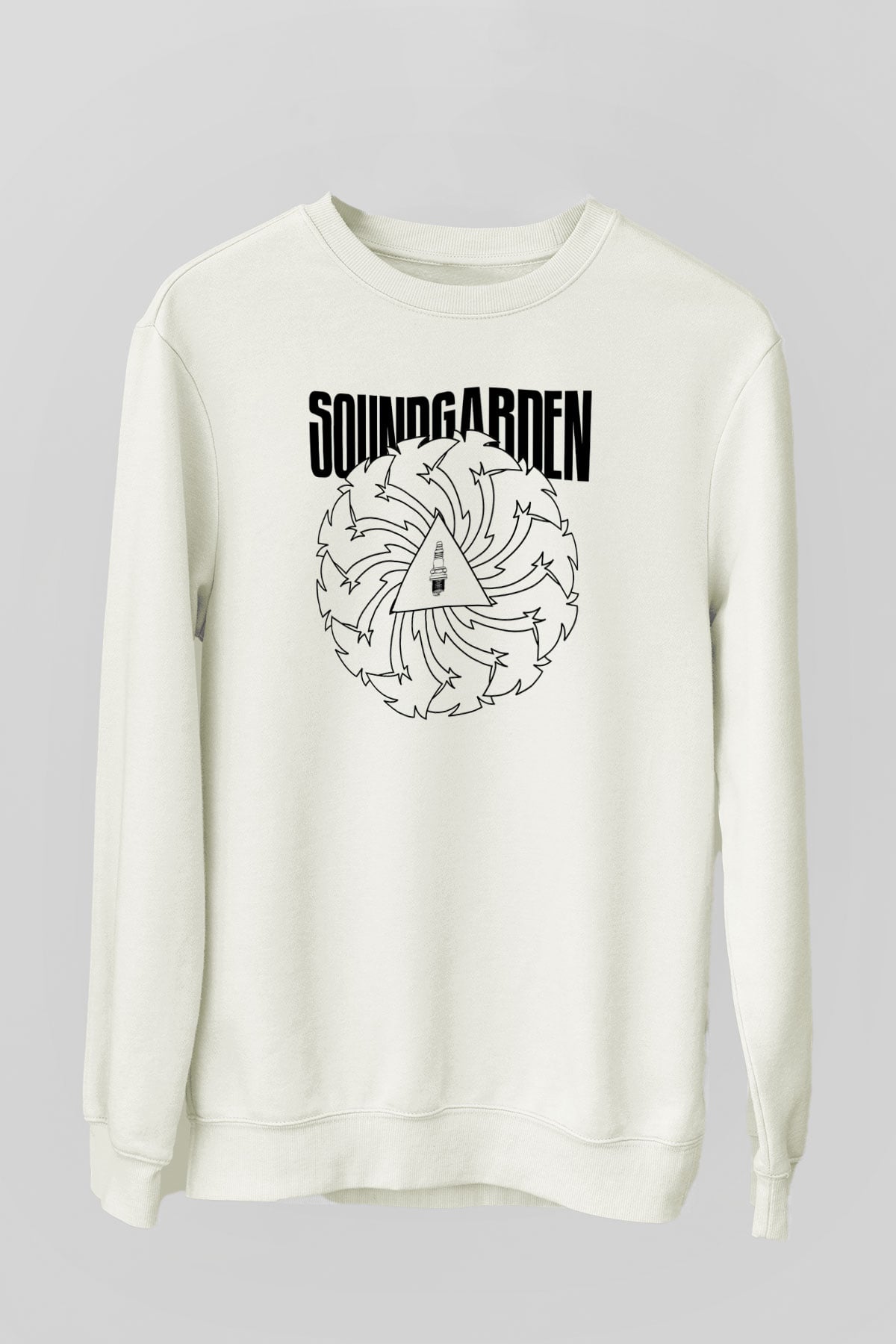 Soundgarden Beyaz Unisex Sweatshirt
