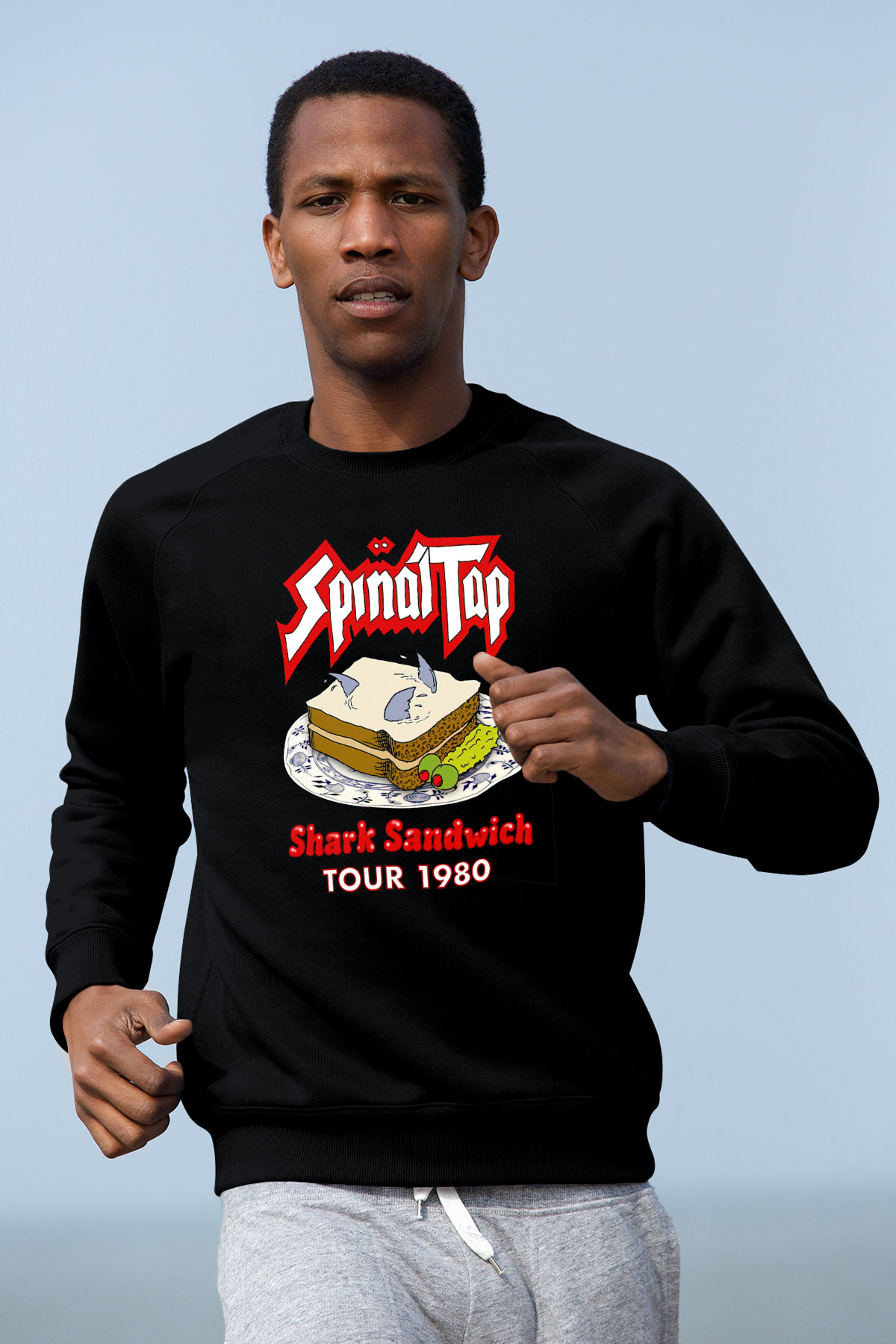 Spinal Tap Siyah Unisex  Sweatshirt
