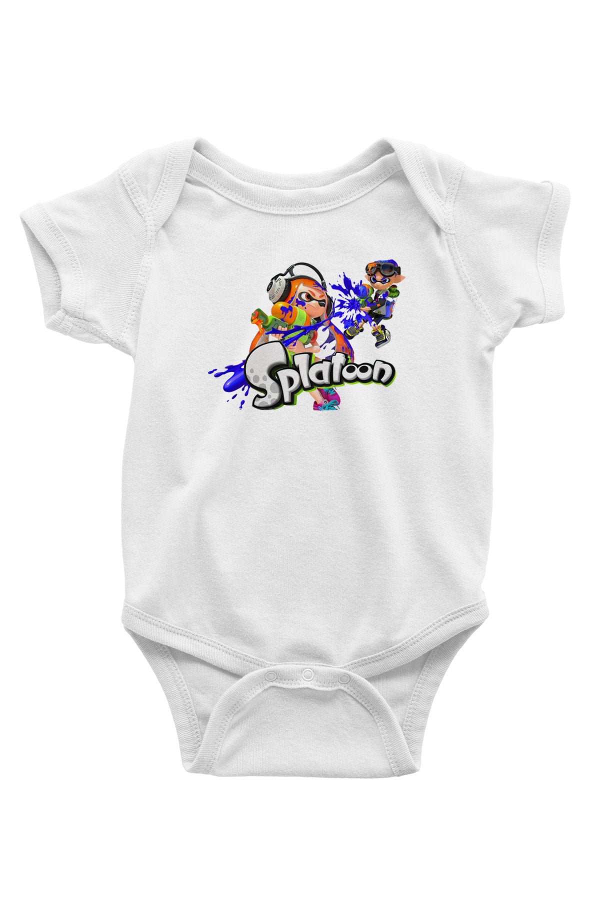 Splatoon Beyaz Bebek Body - Zıbın