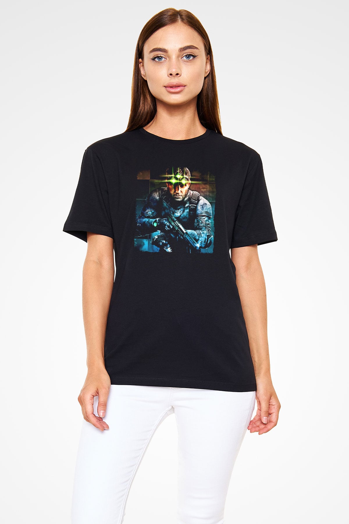 Splinter Cell Siyah Unisex Tişört T-Shirt