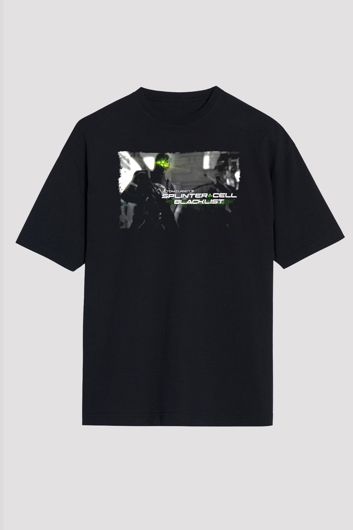 Splinter Cell Siyah Unisex Tişört T-Shirt
