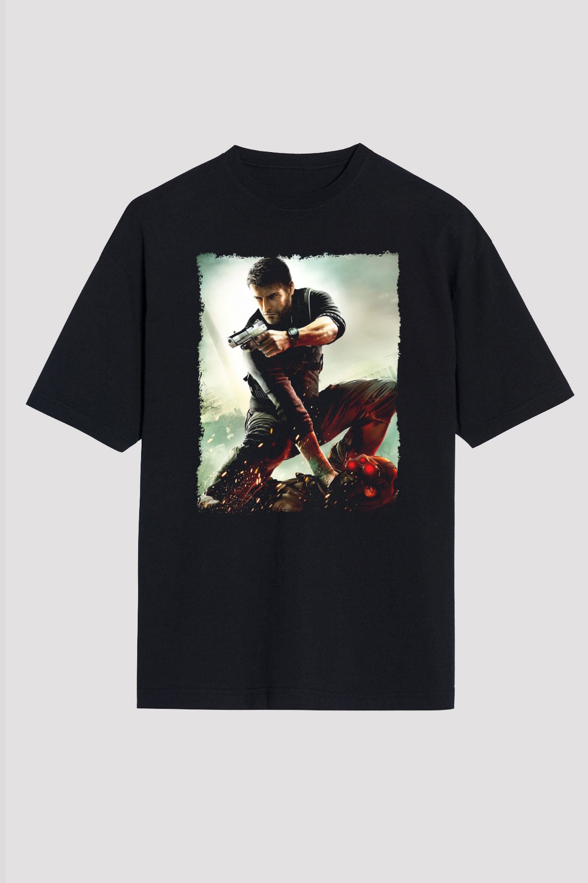 Splinter Cell Siyah Unisex Tişört T-Shirt