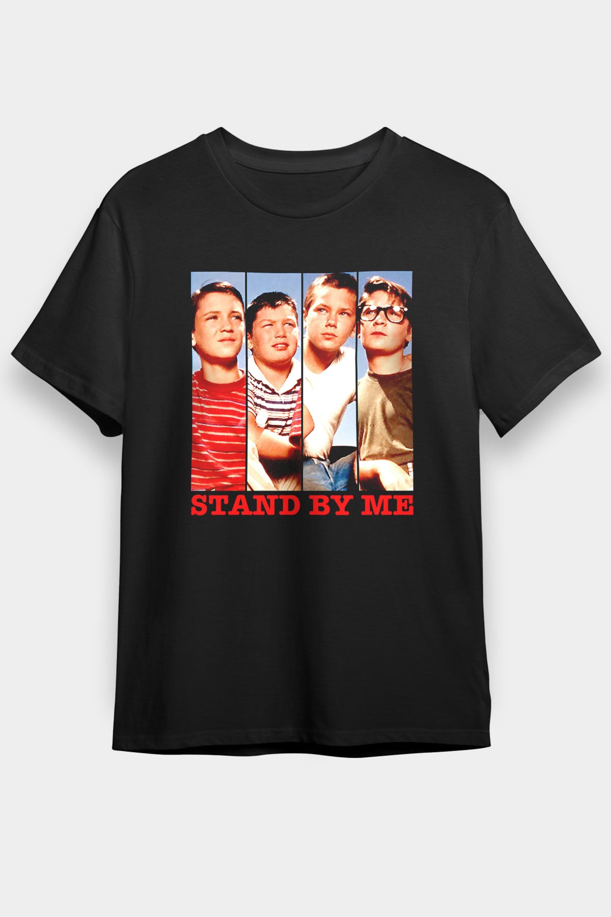 Stand by Me Siyah Unisex Tişört
