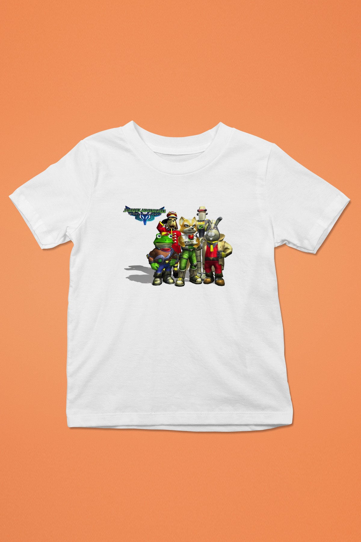 Star Fox Beyaz Unisex Çocuk Tişört