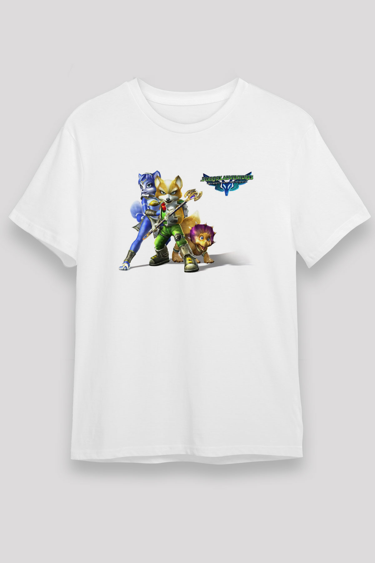 Star Fox Beyaz Unisex Tişört T-Shirt