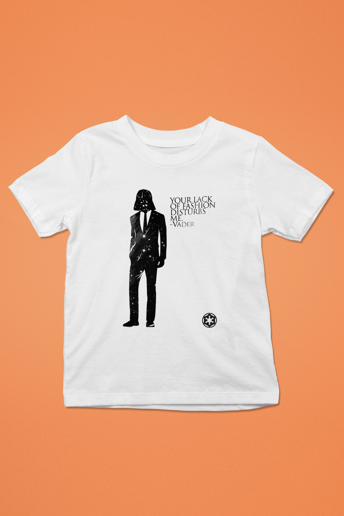 Star Wars Baskılı Beyaz Unisex Çocuk Tişört