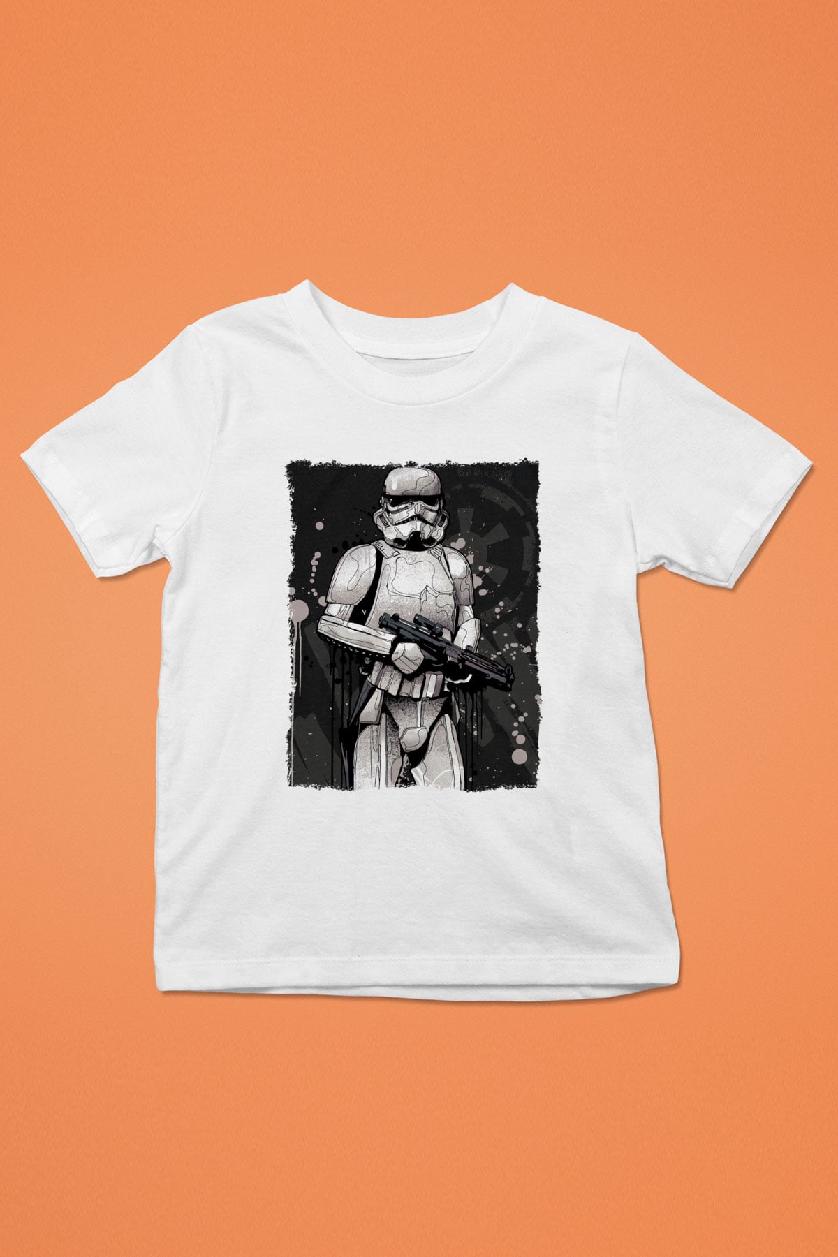 Star Wars Beyaz Unisex Çocuk Tişört