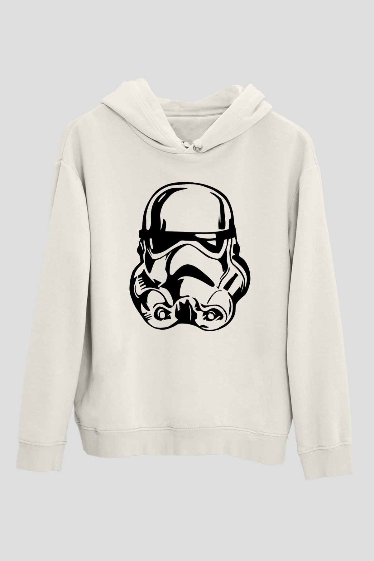 Star Wars Beyaz Unisex Hoodie