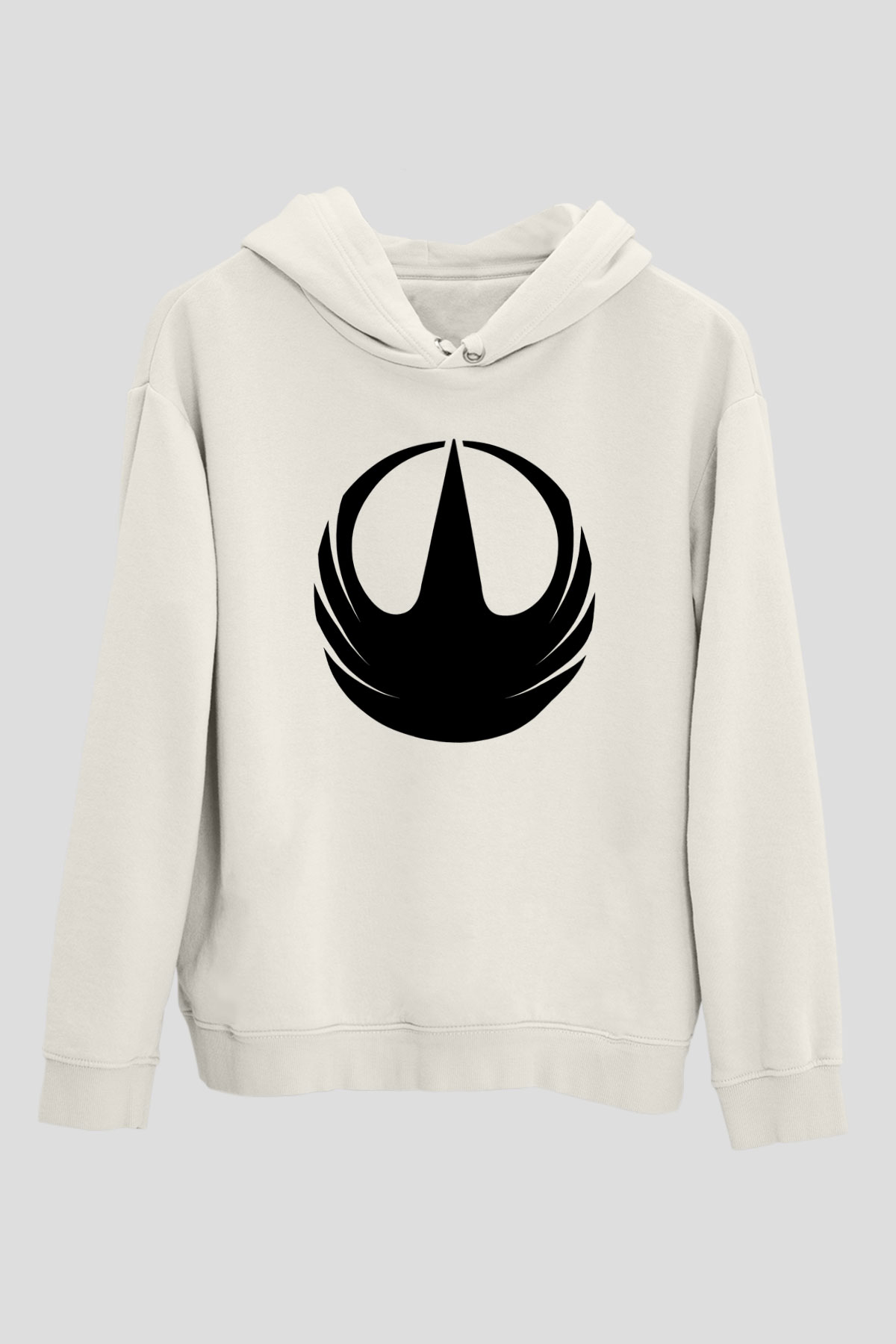Star Wars Beyaz Unisex Hoodie