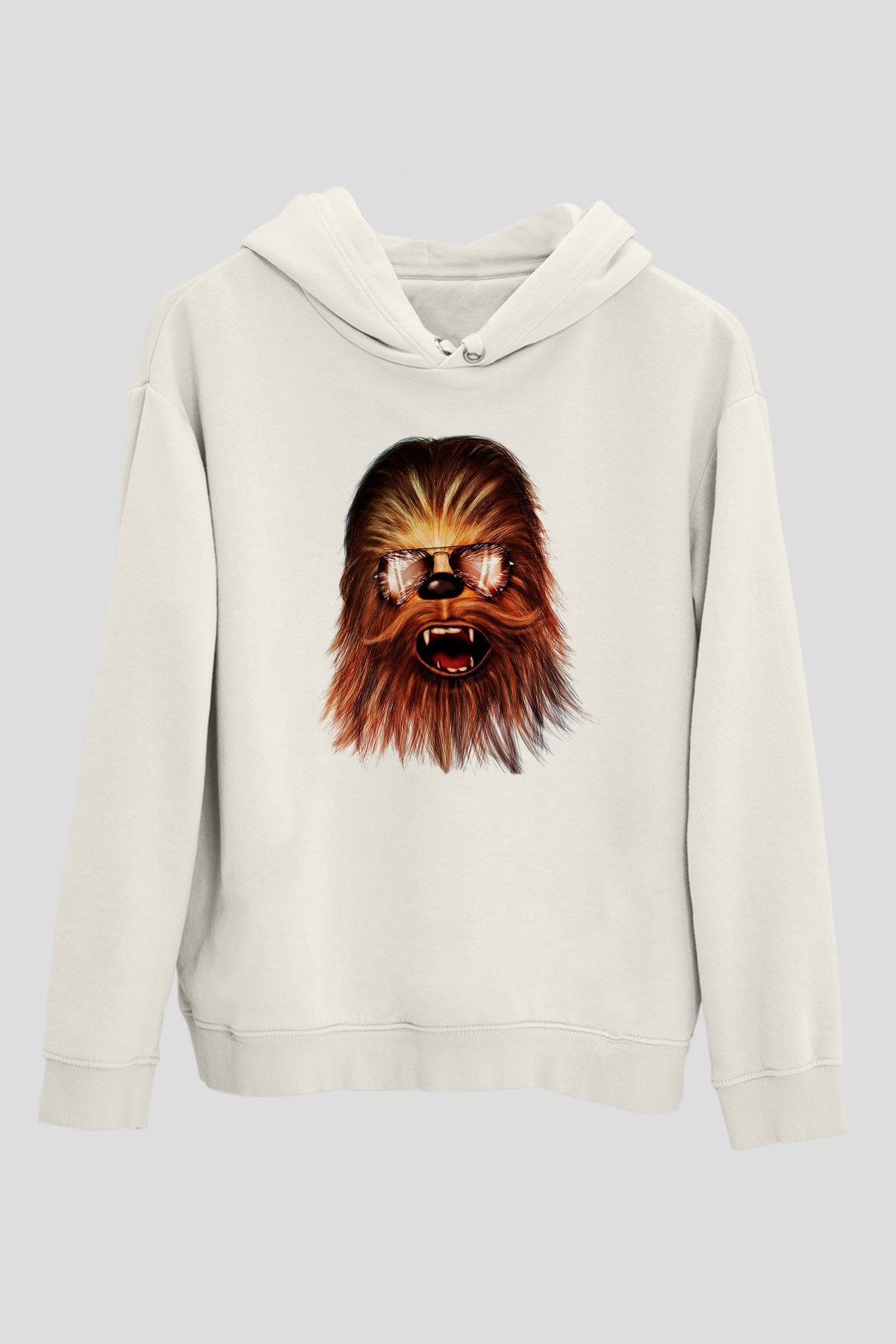 Star Wars Beyaz Unisex Hoodie