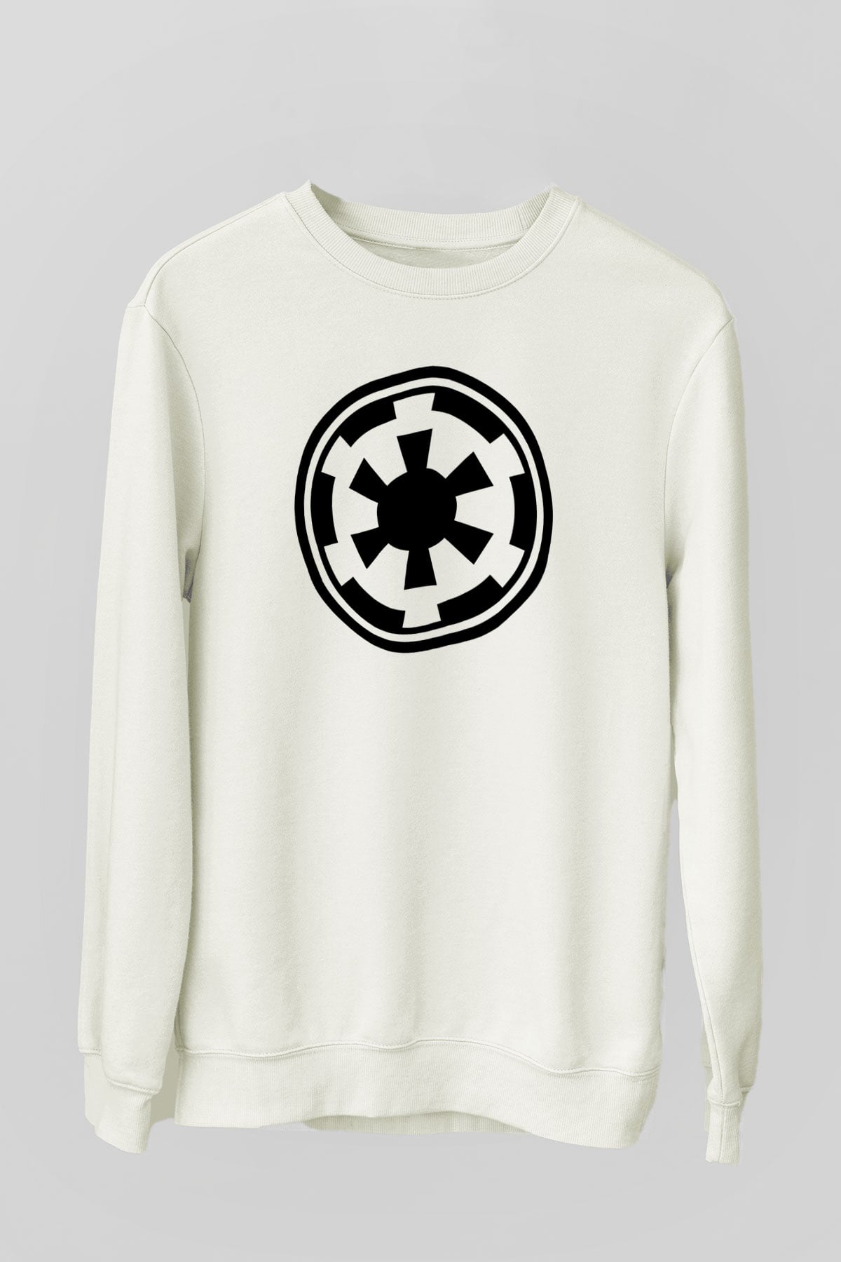 Star Wars Beyaz Unisex Sweatshirt