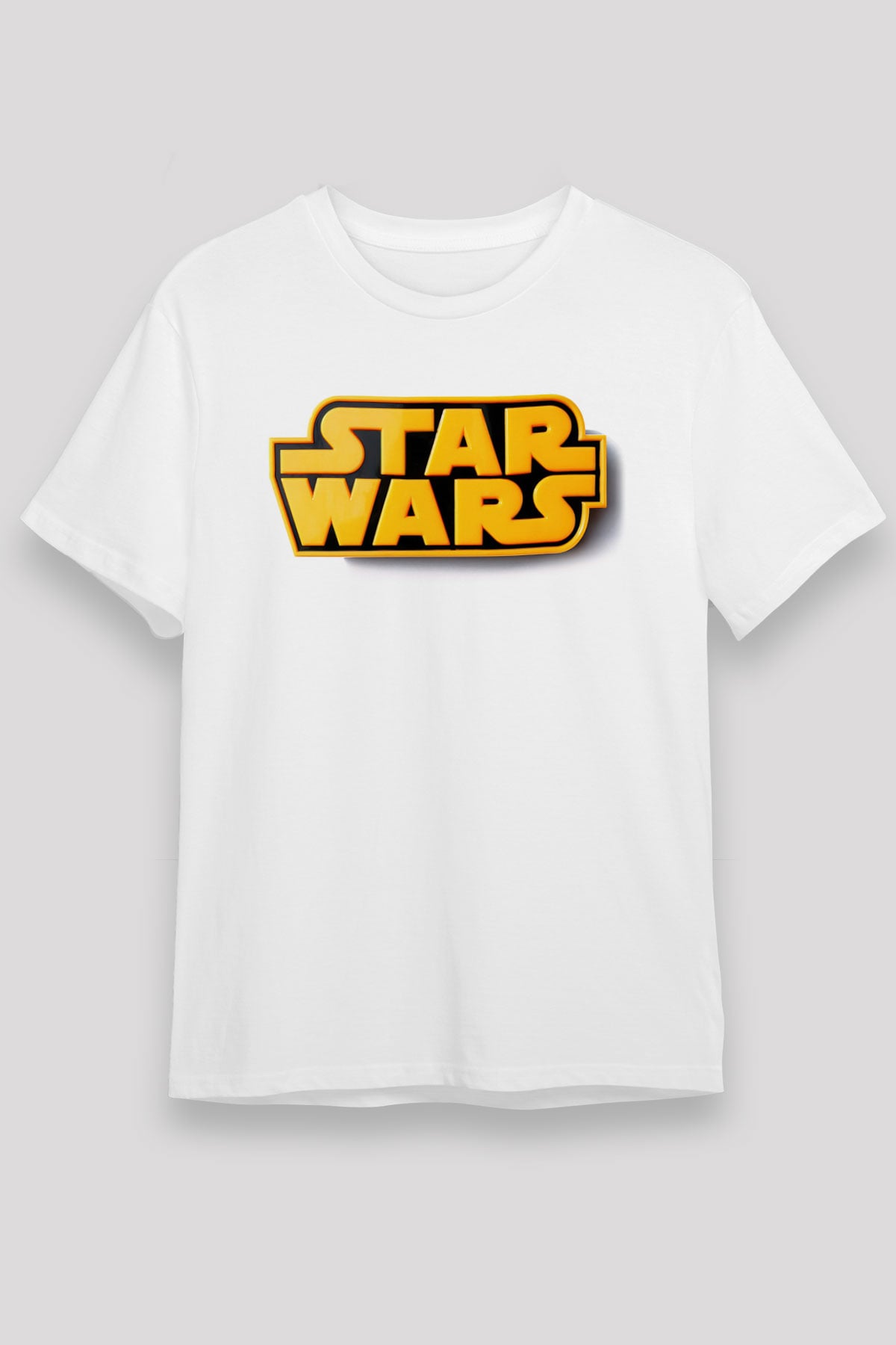 Star Wars Beyaz Unisex Tişört T-Shirt
