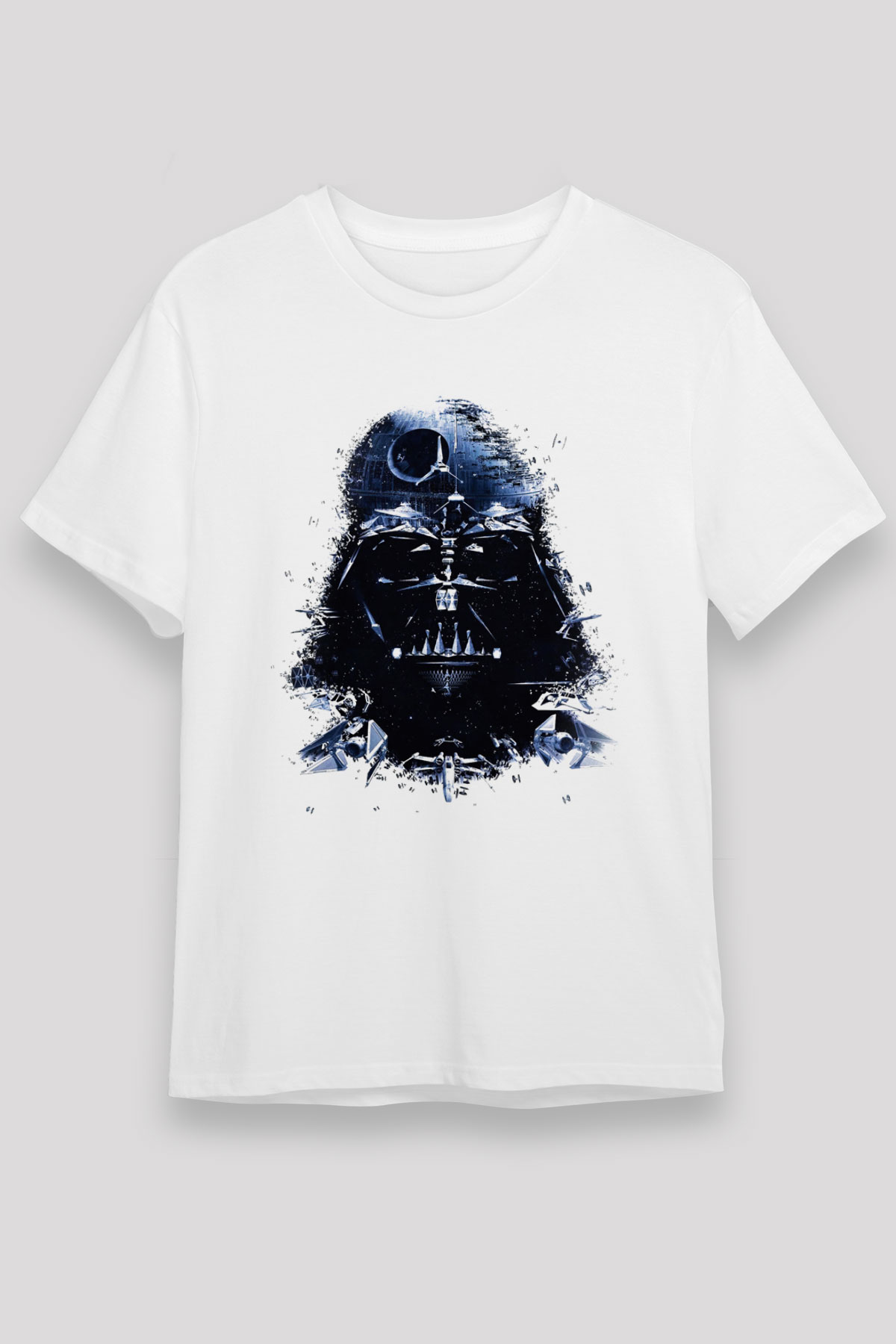 Star Wars Beyaz Unisex Tişört T-Shirt