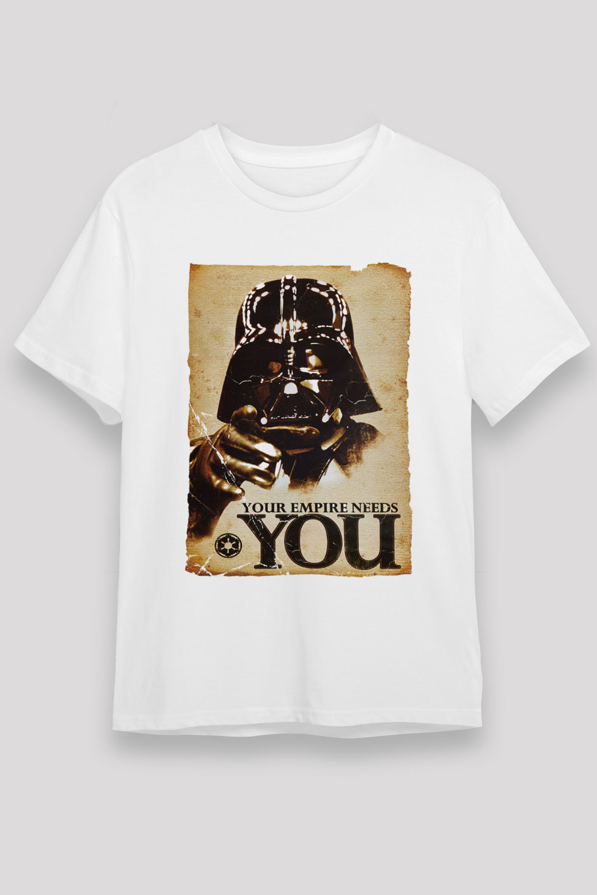 Star Wars Beyaz Unisex Tişört T-Shirt