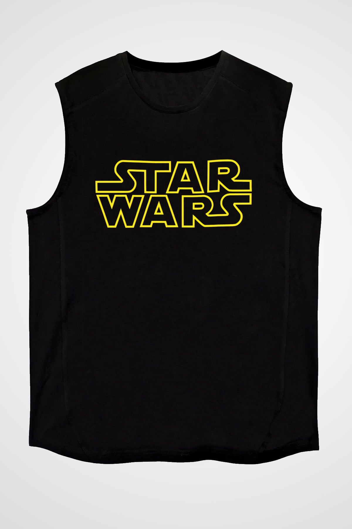 Star Wars Siyah Unisex Kolsuz Tişört
