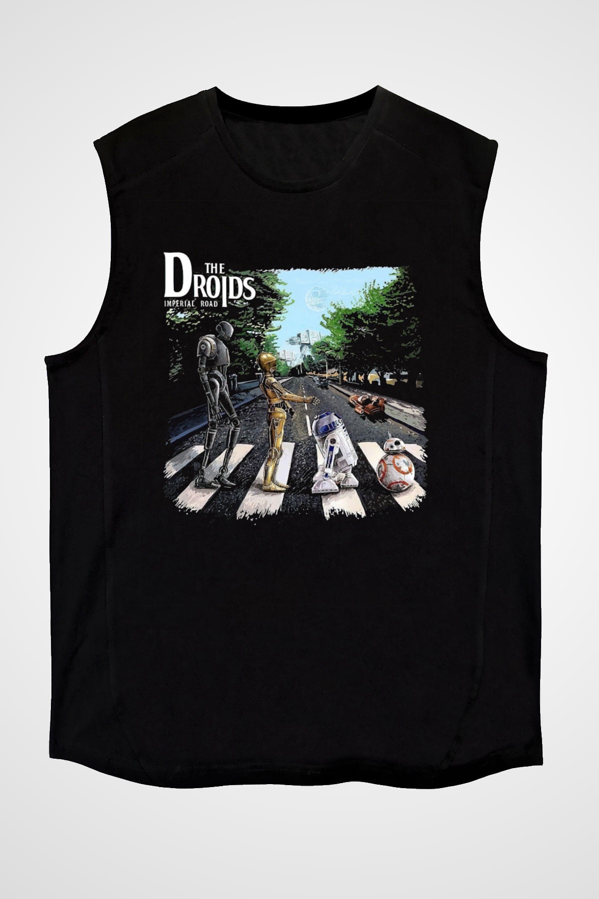 Star Wars Siyah Unisex Kolsuz Tişört