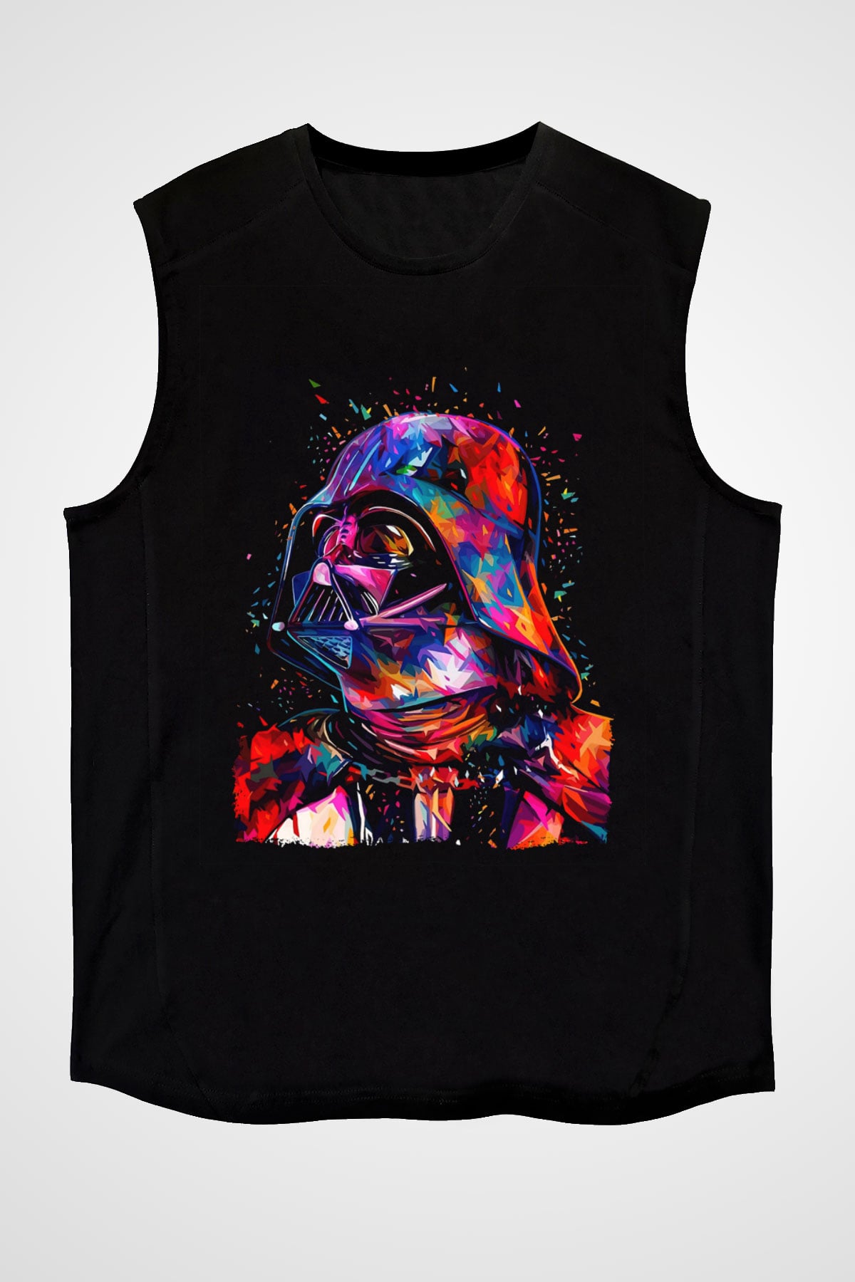 Star Wars Siyah Unisex Kolsuz Tişört