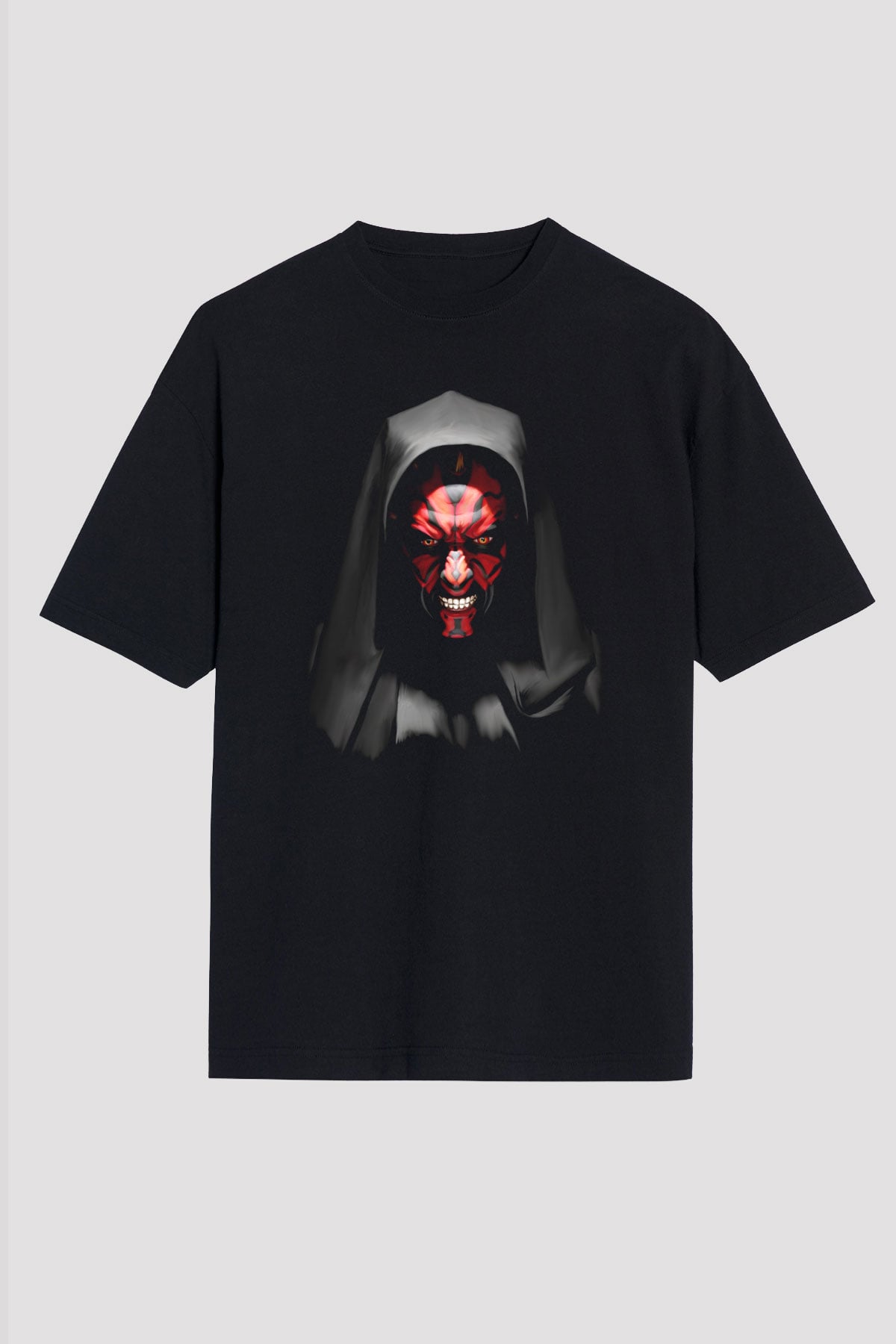 Star Wars Siyah Unisex Oversize Tişört T-Shirt