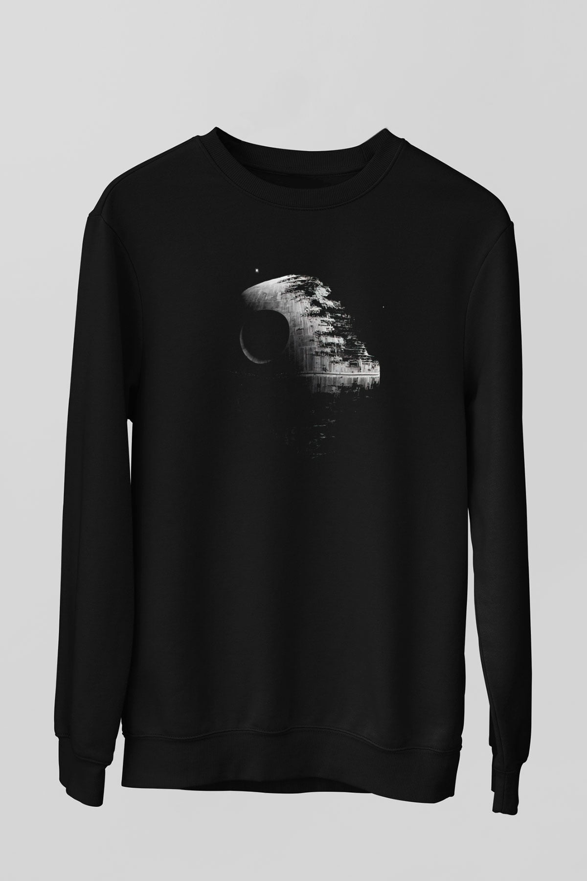 Star Wars Siyah Unisex Sweatshirt