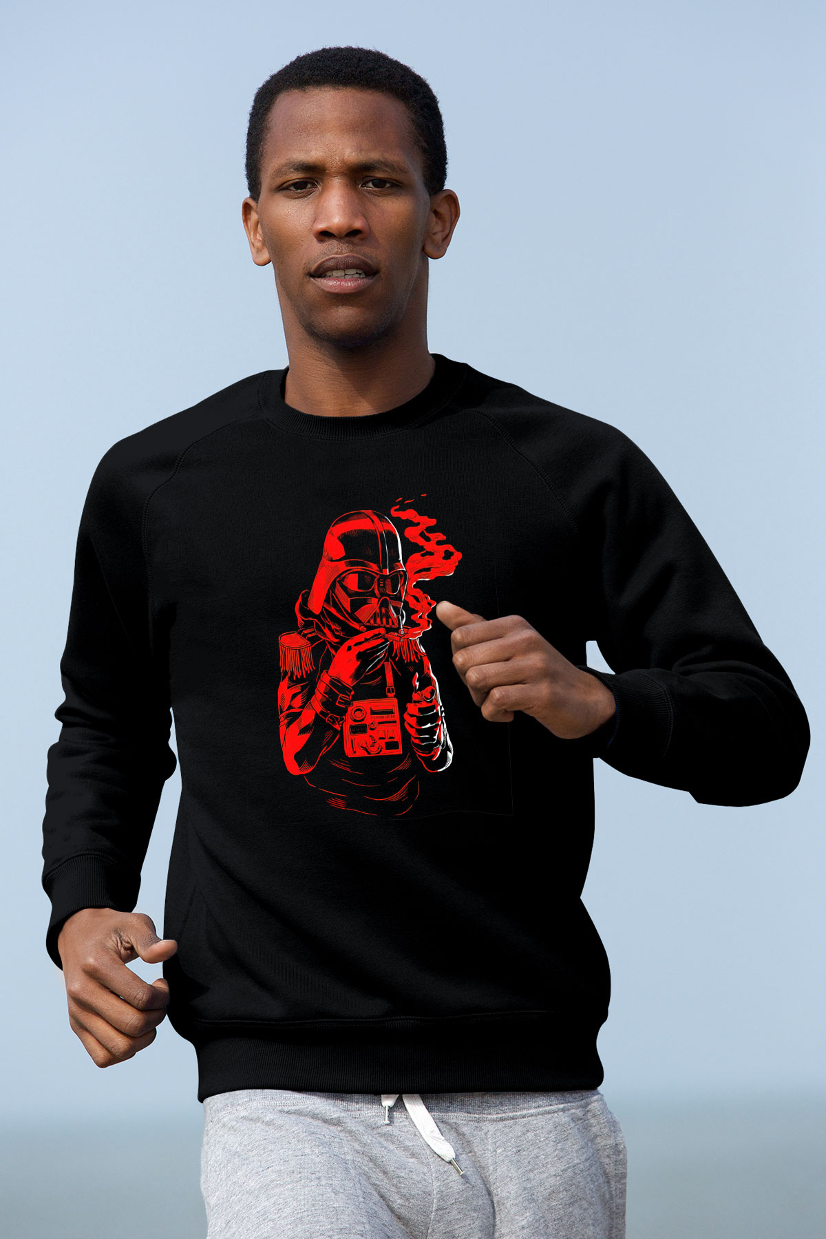 Star Wars Siyah Unisex Sweatshirt