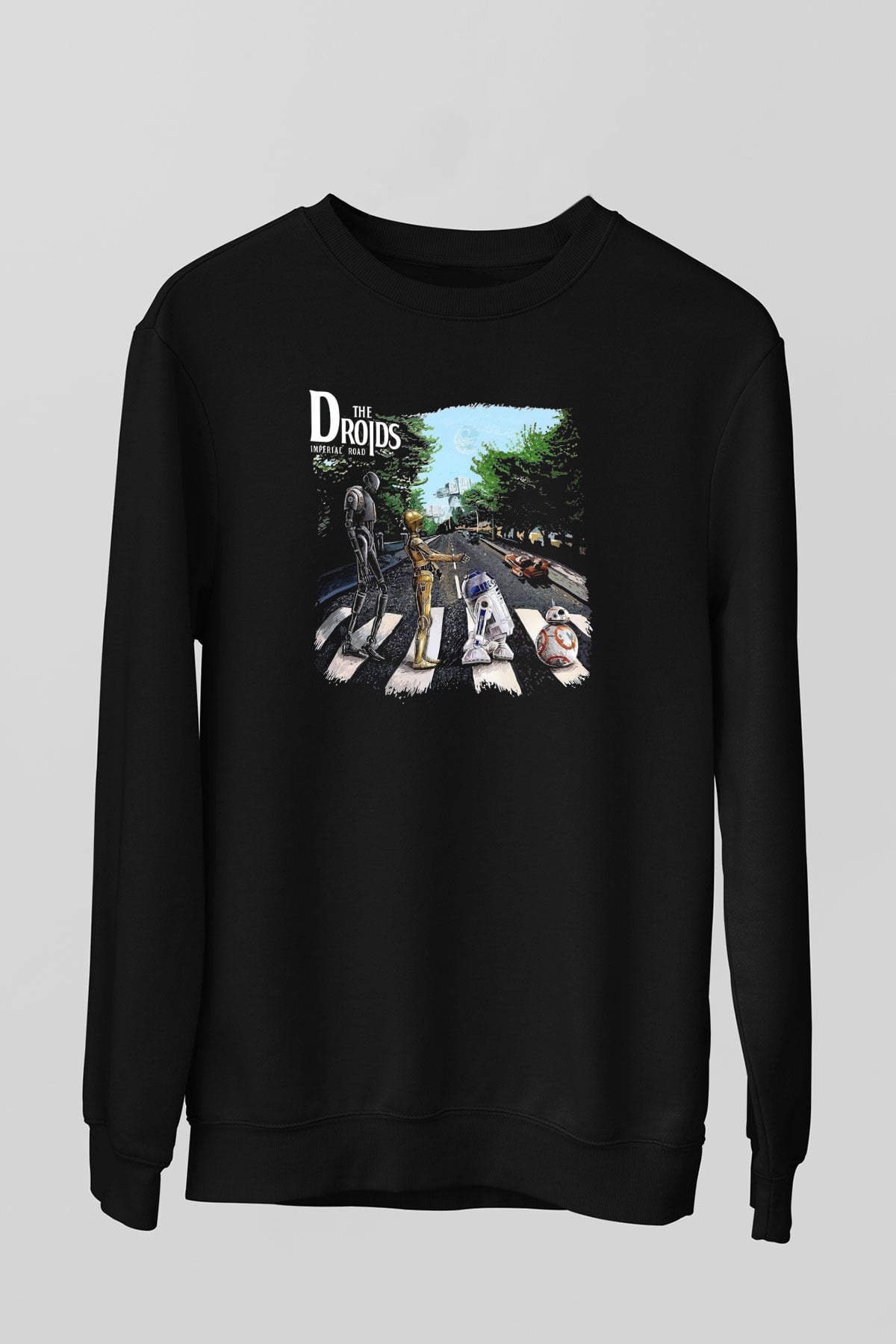 Star Wars Siyah Unisex Sweatshirt