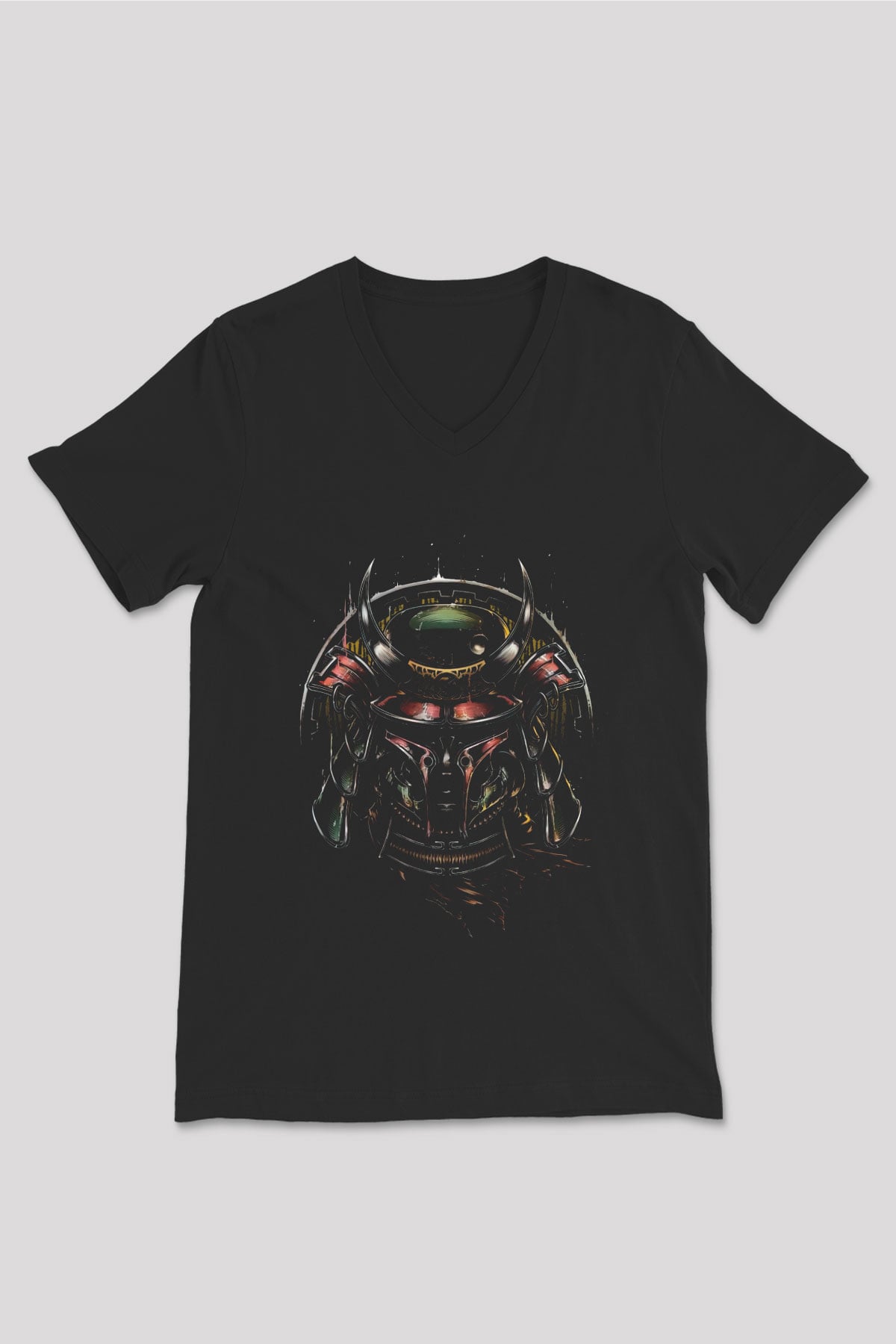 Star Wars Siyah Unisex V Yaka Tişört