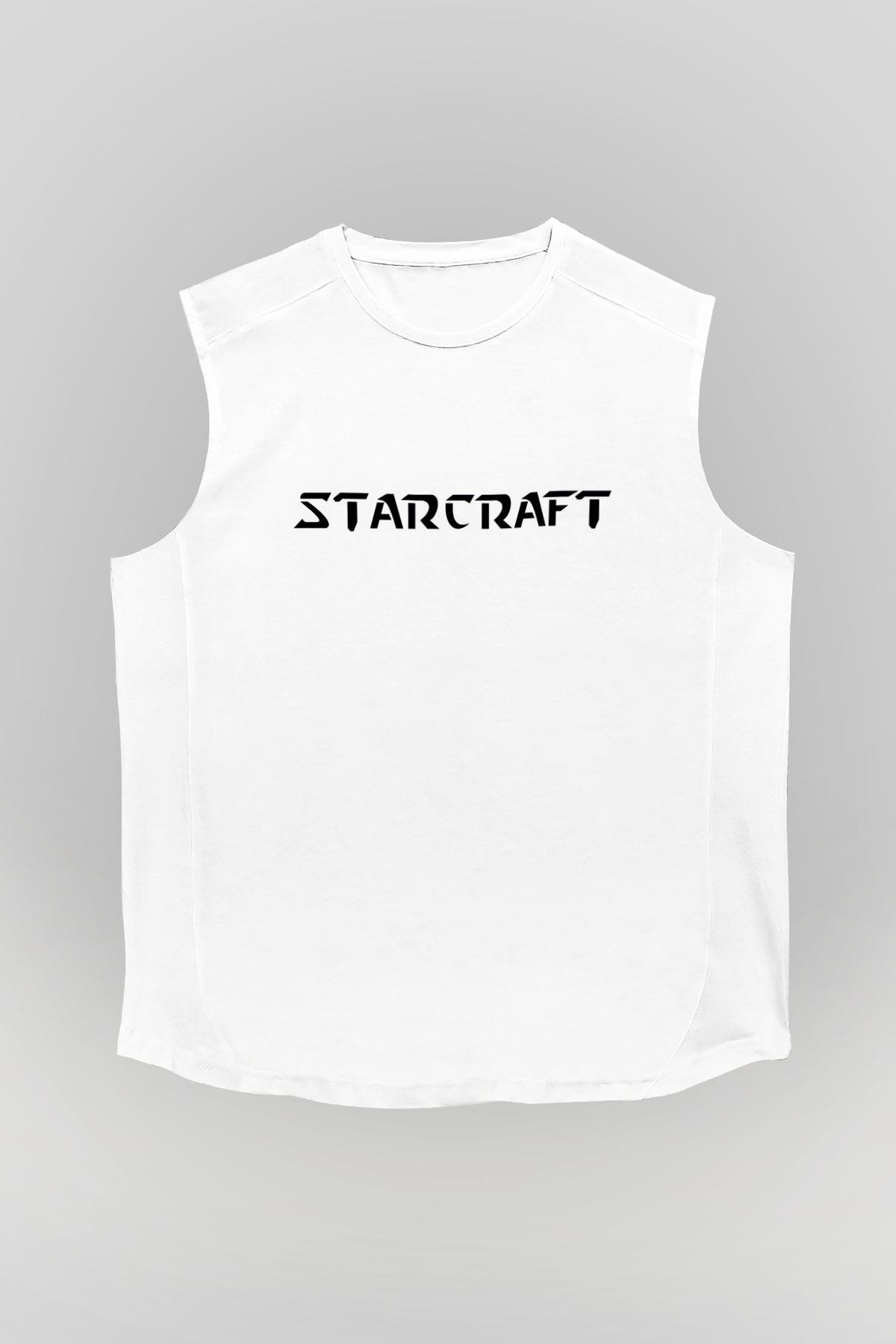 StarCraft Beyaz Unisex Kolsuz Tişört