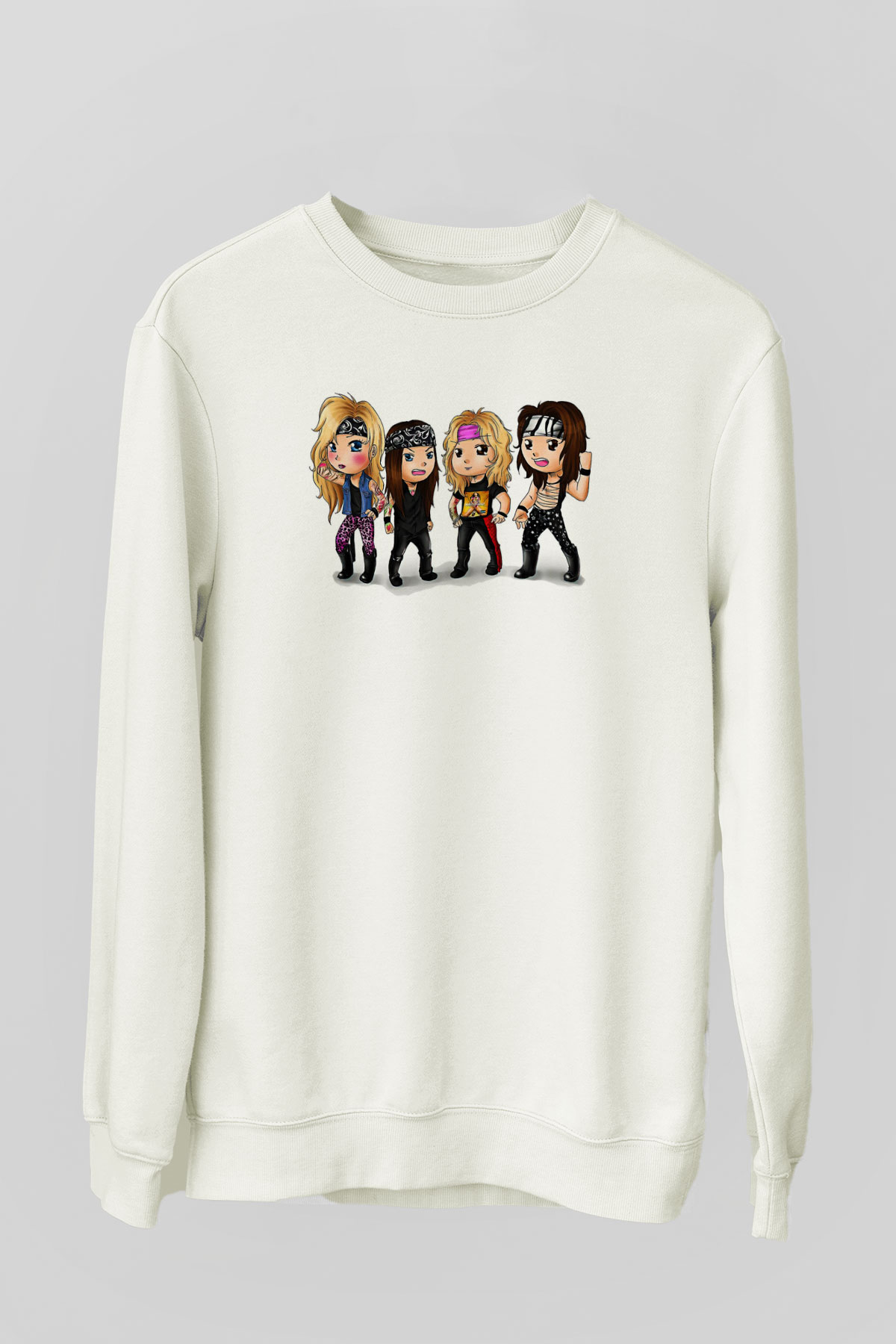 Starset Baskılı Unisex Siyah Sweatshirt