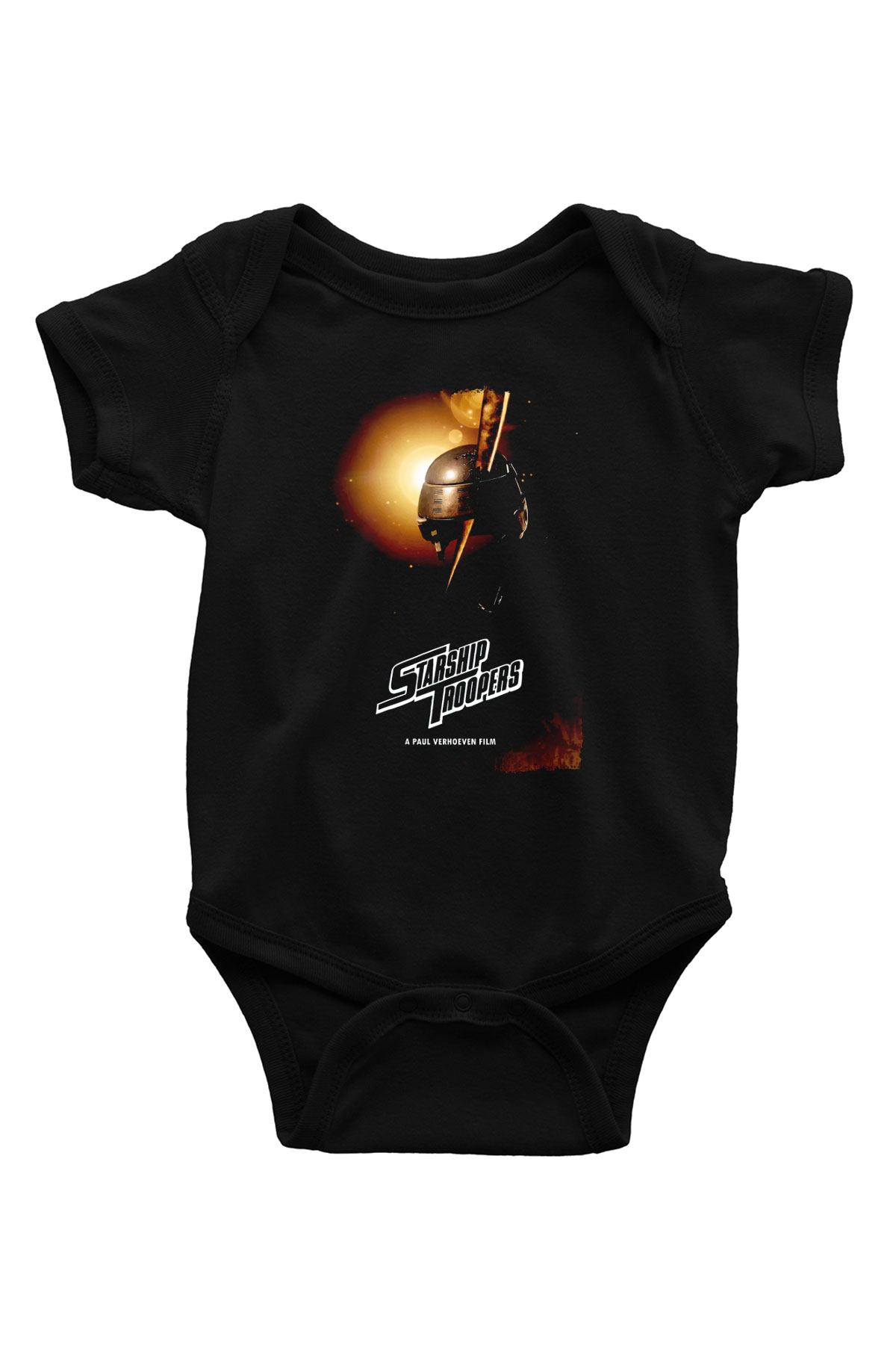 Starship Troopers Siyah Bebek Body - Zıbın