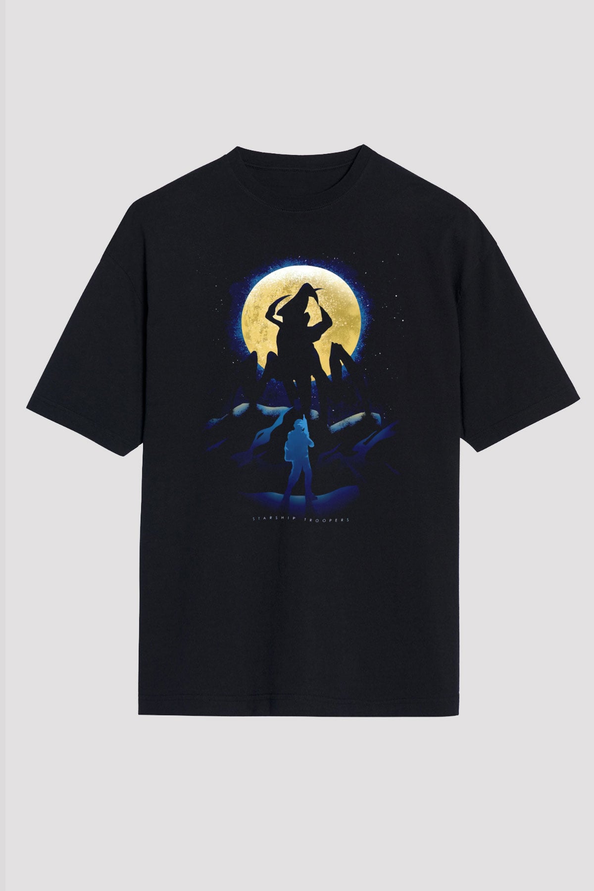 Starship Troopers Siyah Unisex Tişört