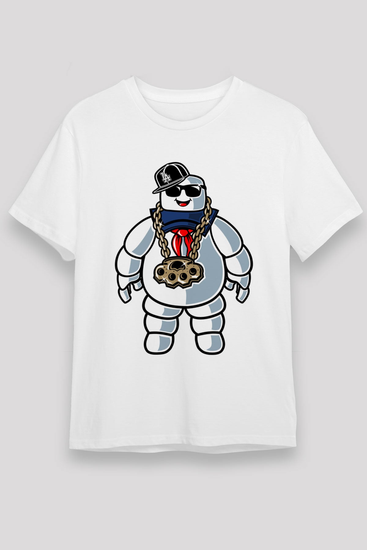 Stay Dope Baskılı Unisex Beyaz Tişört