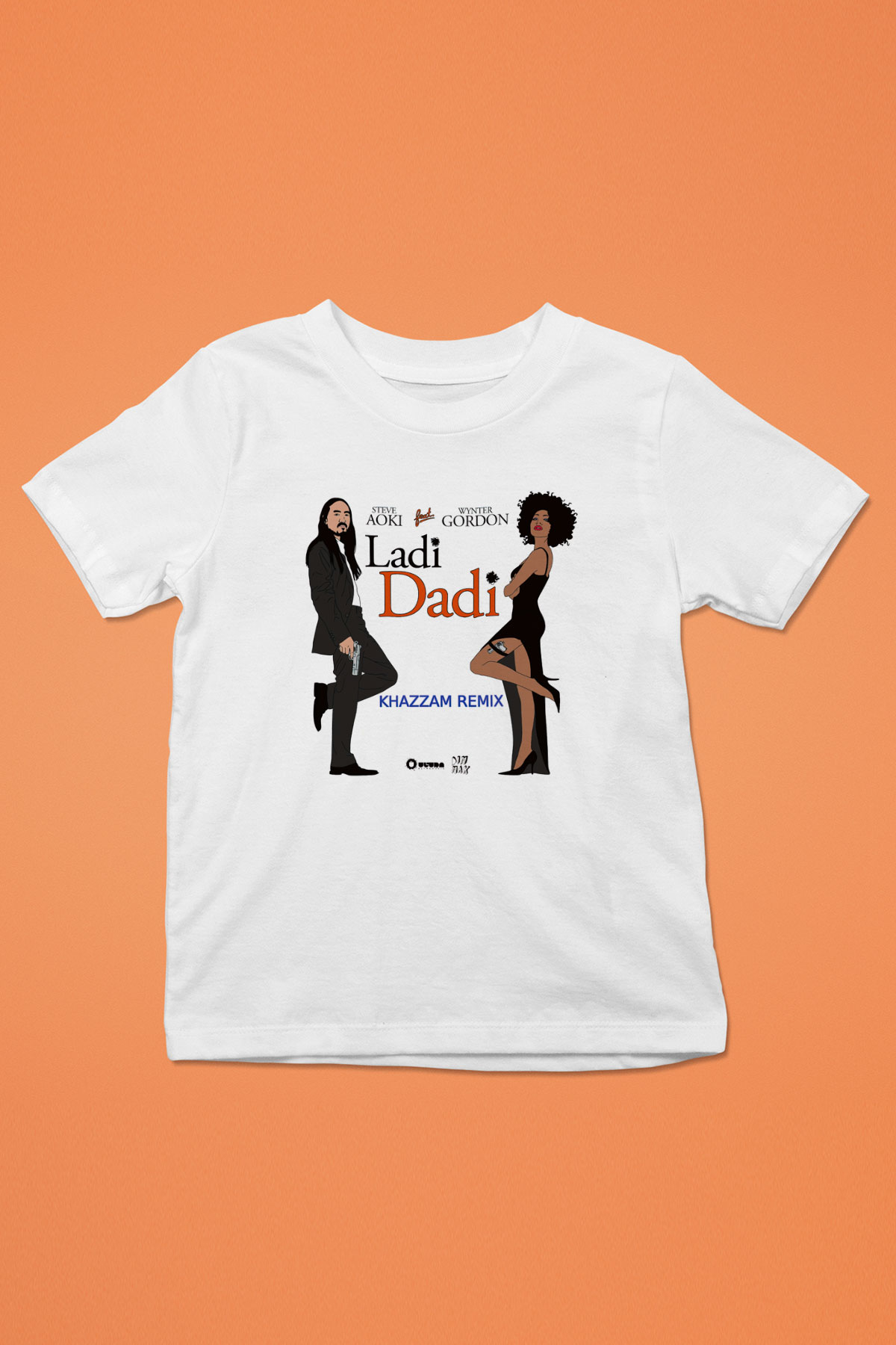 Steve Aoki Beyaz Unisex Çocuk Tişört
