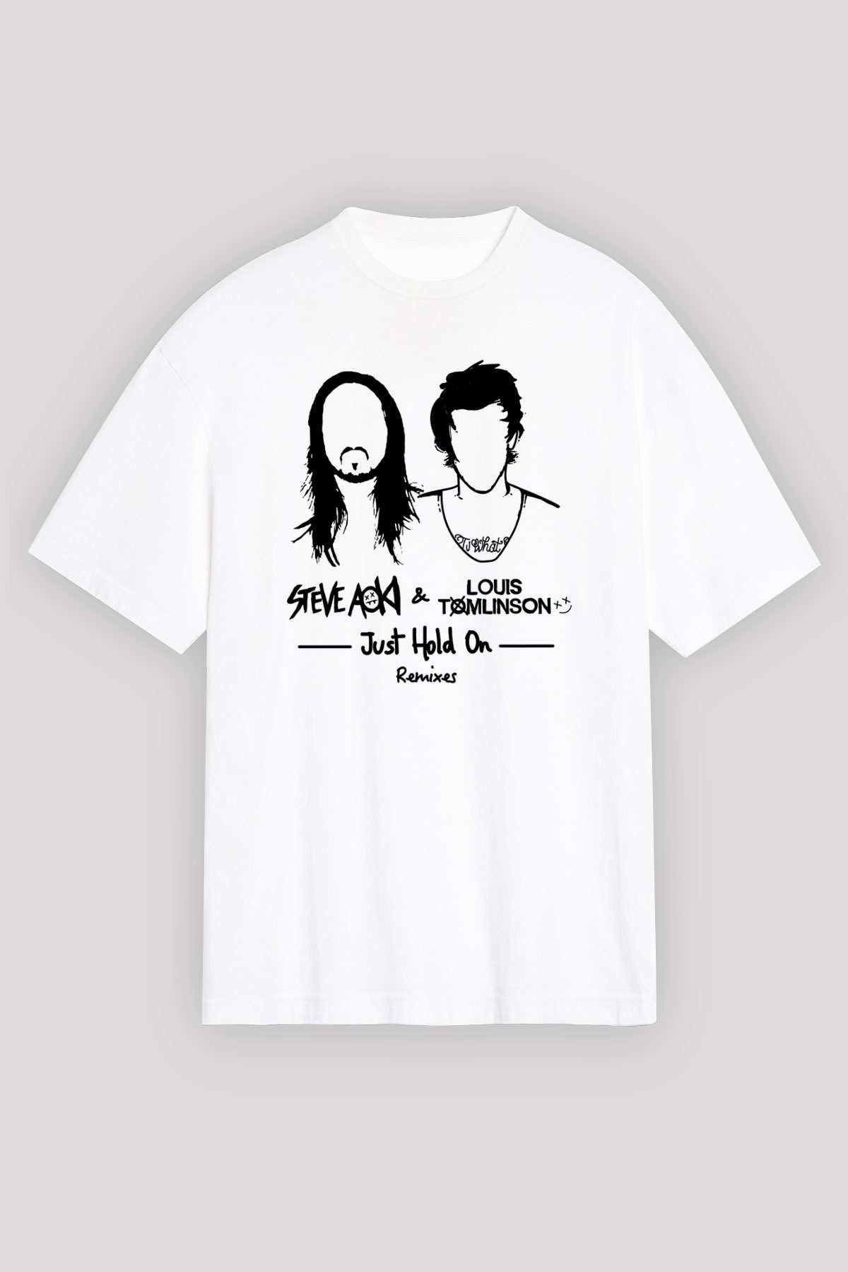 Steve Aoki Beyaz Unisex Tişört T-Shirt - TişörtFabrikası