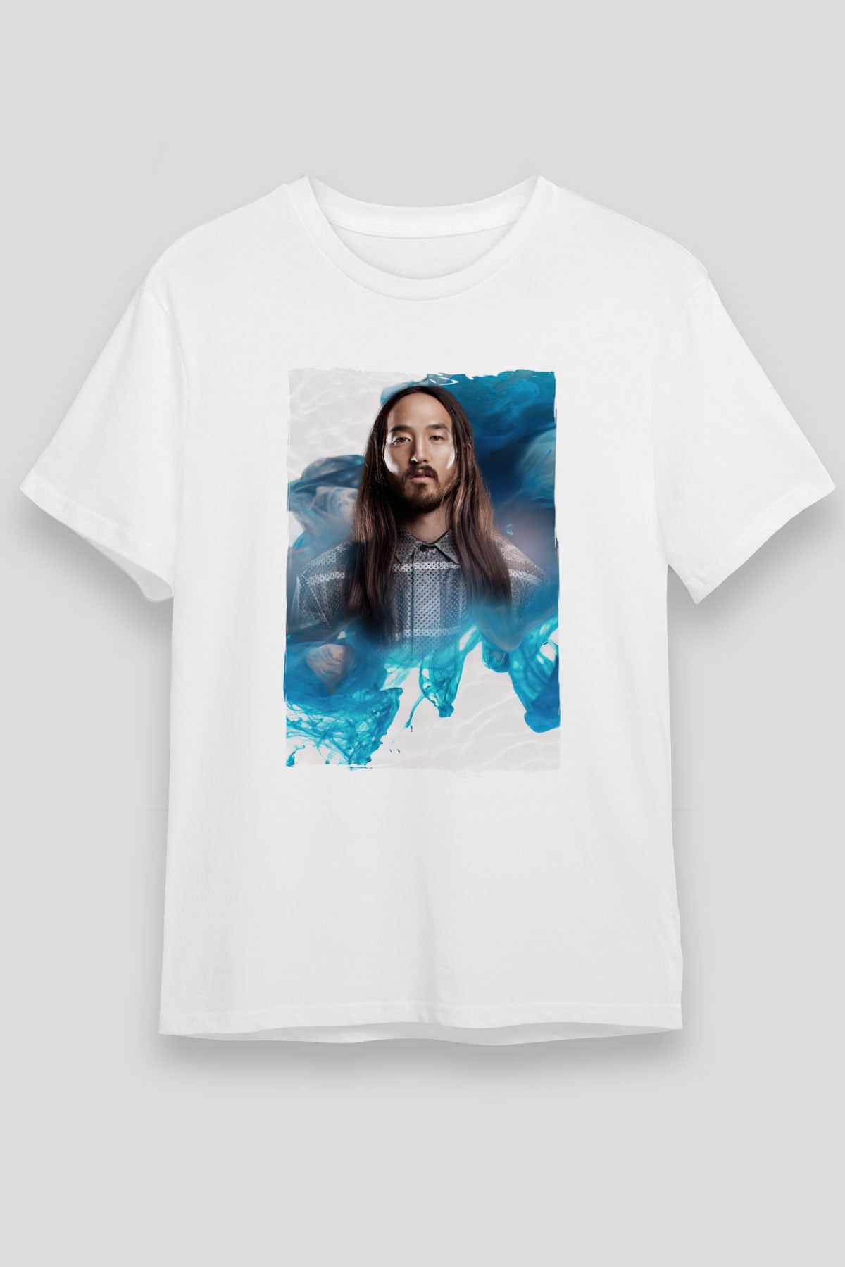 Steve Aoki Beyaz Unisex Tişört T-Shirt - TişörtFabrikası