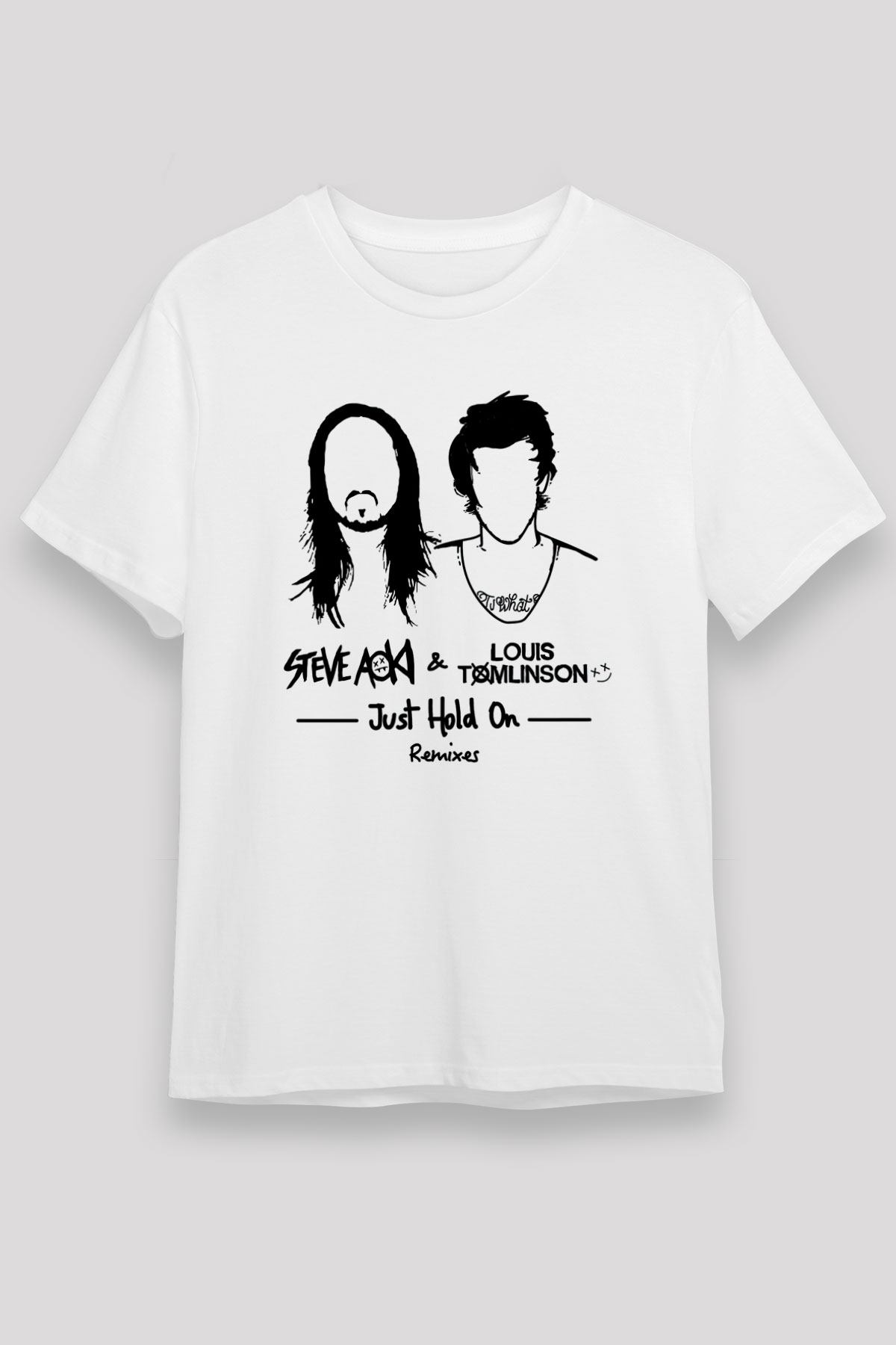 Steve Aoki Beyaz Unisex Tişört T-Shirt - TişörtFabrikası