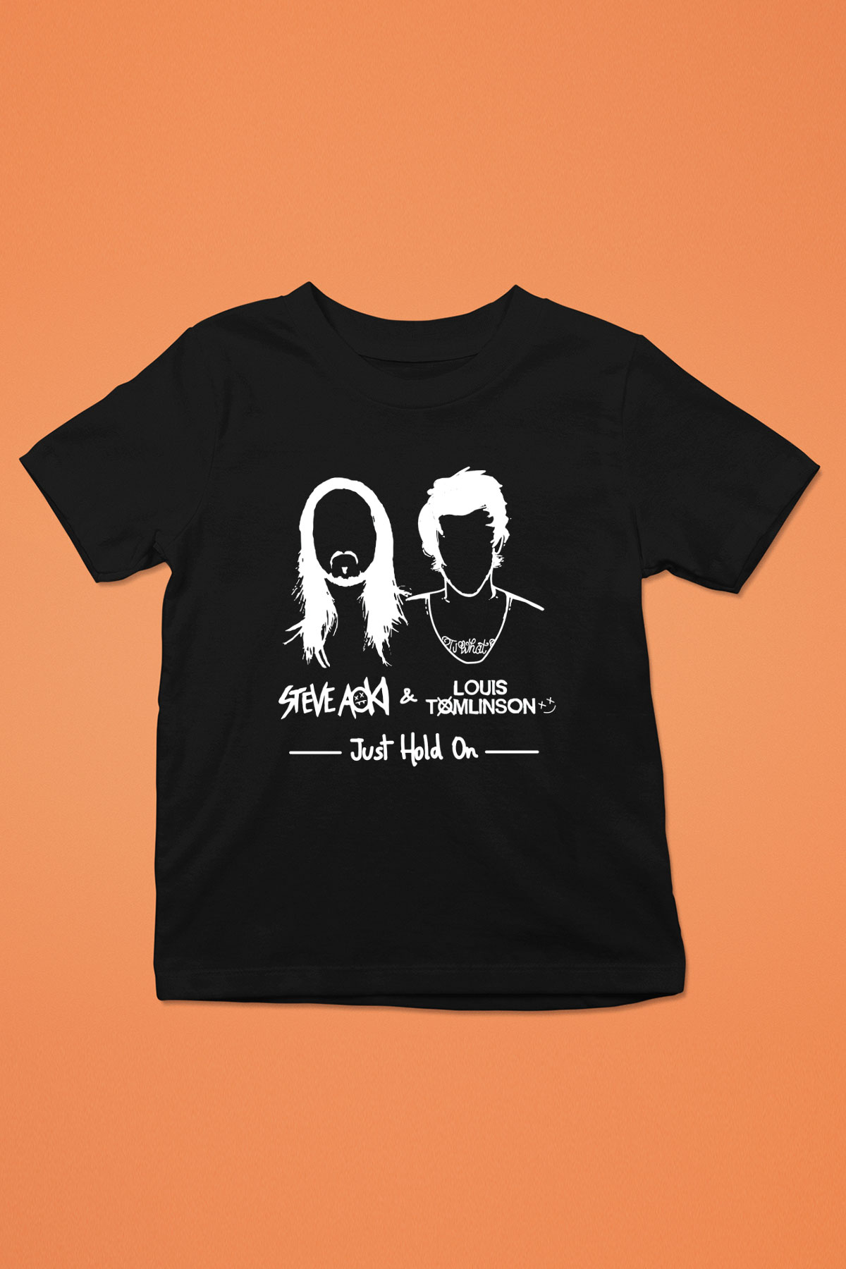 Steve Aoki Siyah Unisex Çocuk Tişört