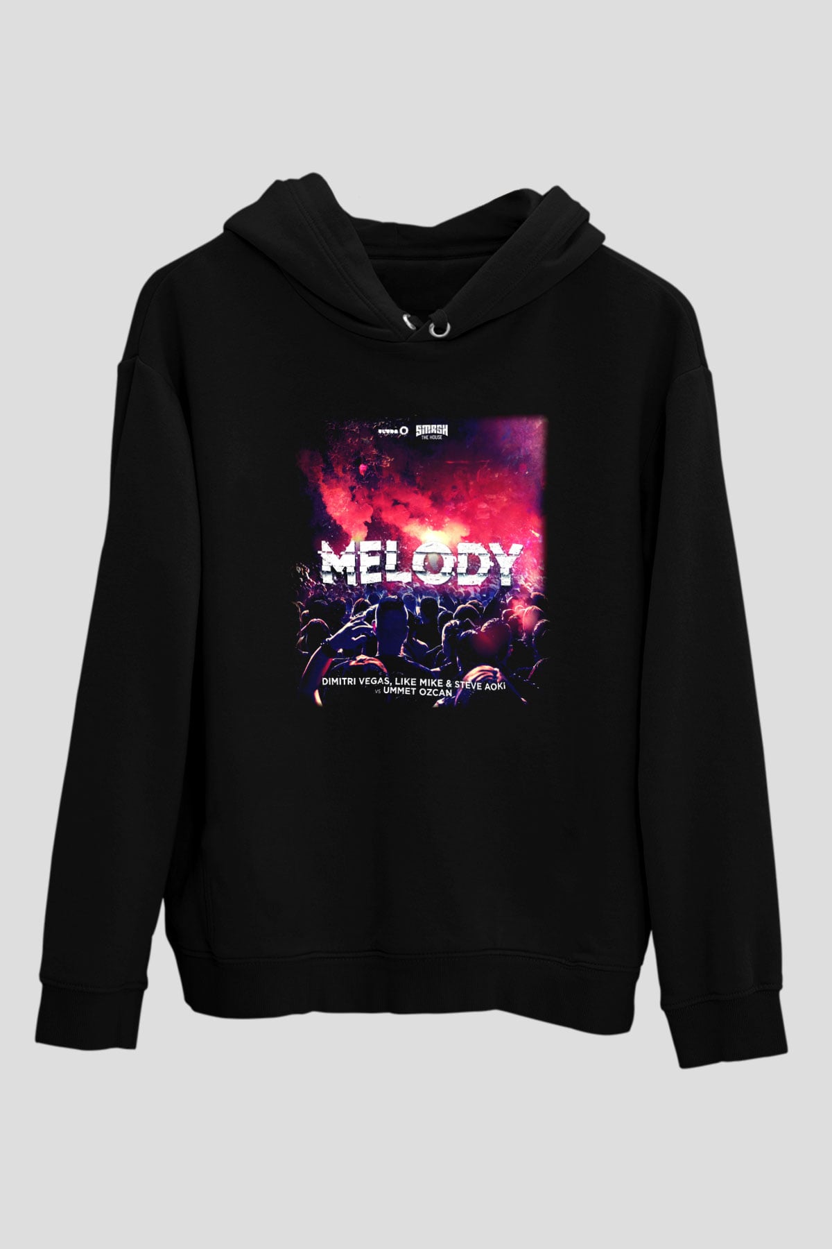 Steve Aoki Siyah Unisex Hoodie