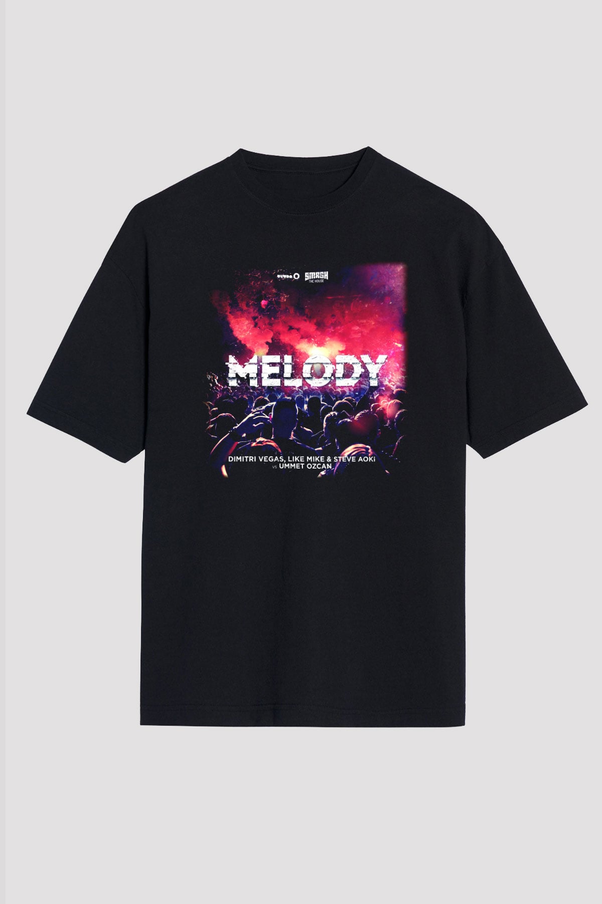 Steve Aoki Siyah Unisex Oversize Tişört T-Shirt