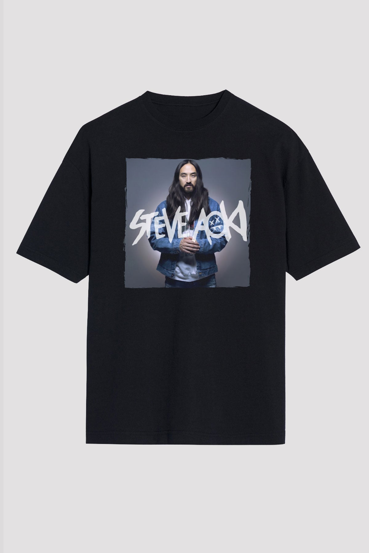 Steve Aoki Siyah Unisex Tişört T-Shirt - TişörtFabrikası