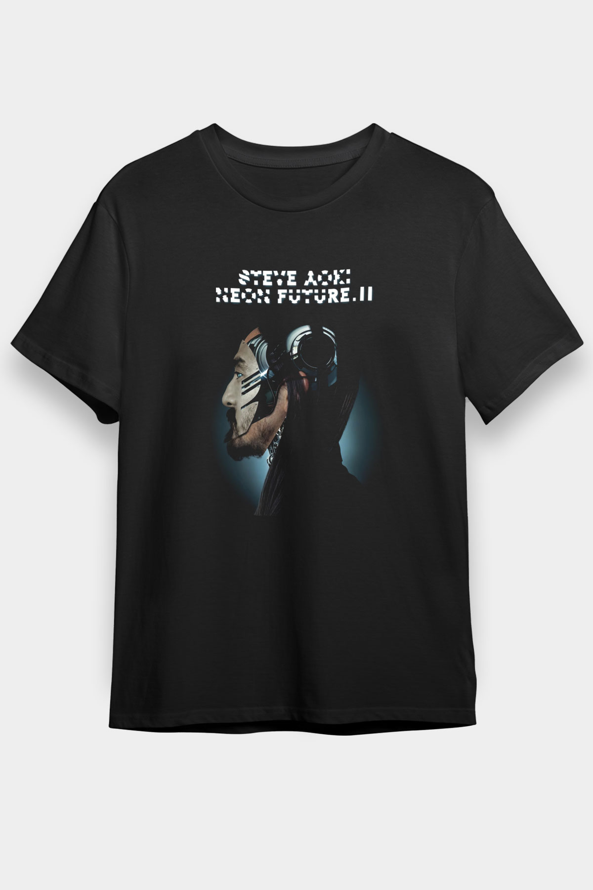Steve Aoki Siyah Unisex Tişört T-Shirt - TişörtFabrikası