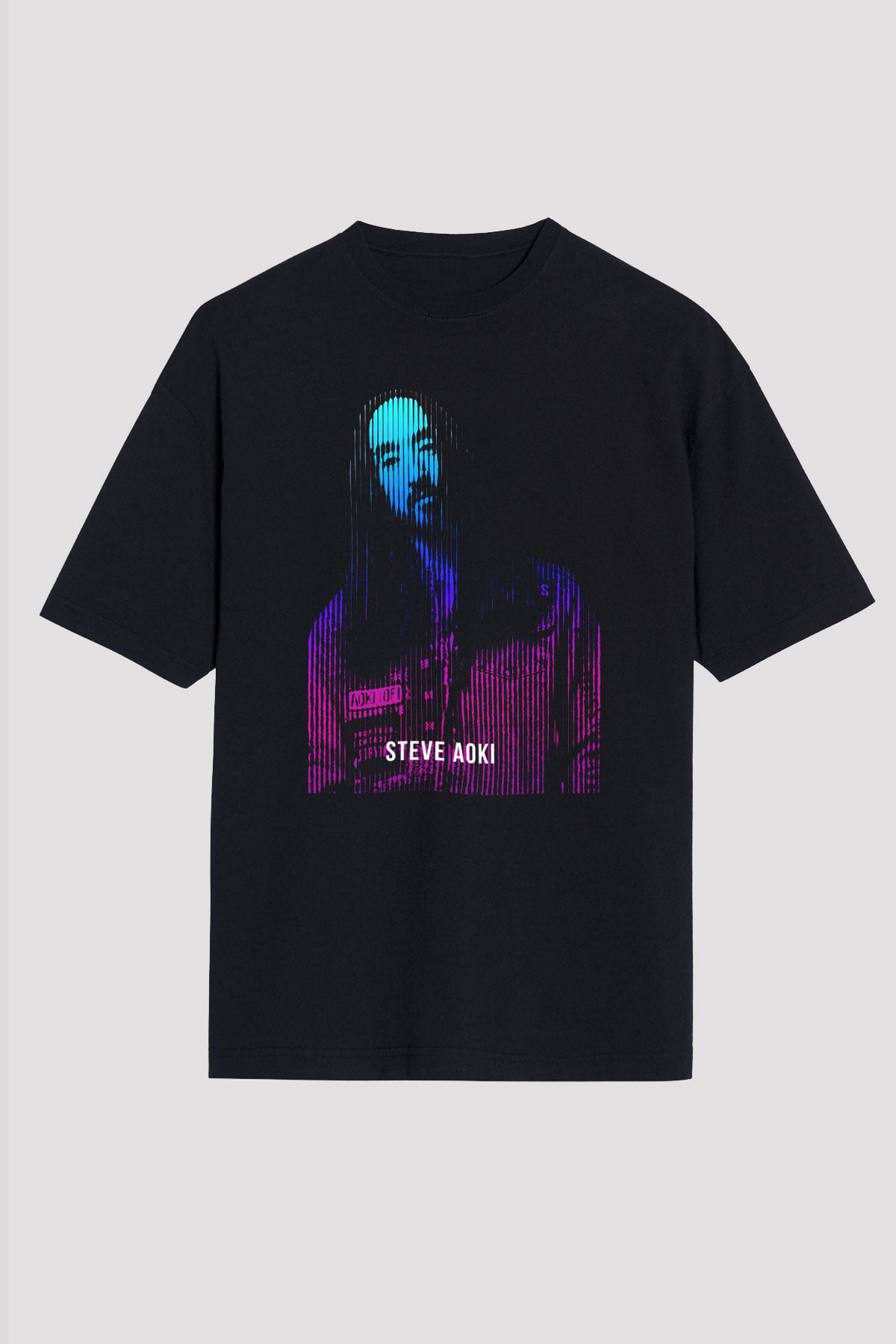Steve Aoki Siyah Unisex Tişört T-Shirt - TişörtFabrikası