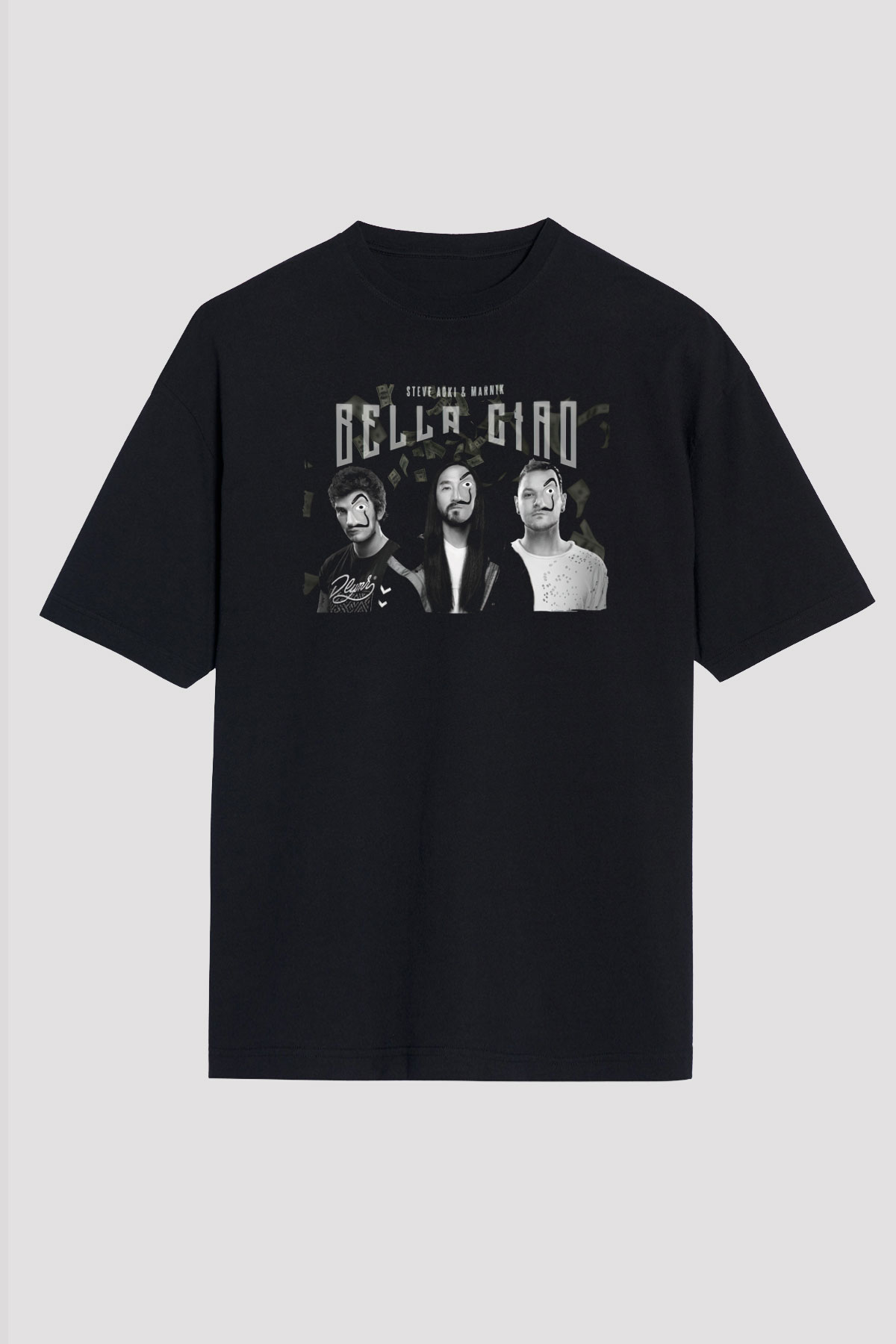 Steve Aoki Siyah Unisex Tişört T-Shirt - TişörtFabrikası