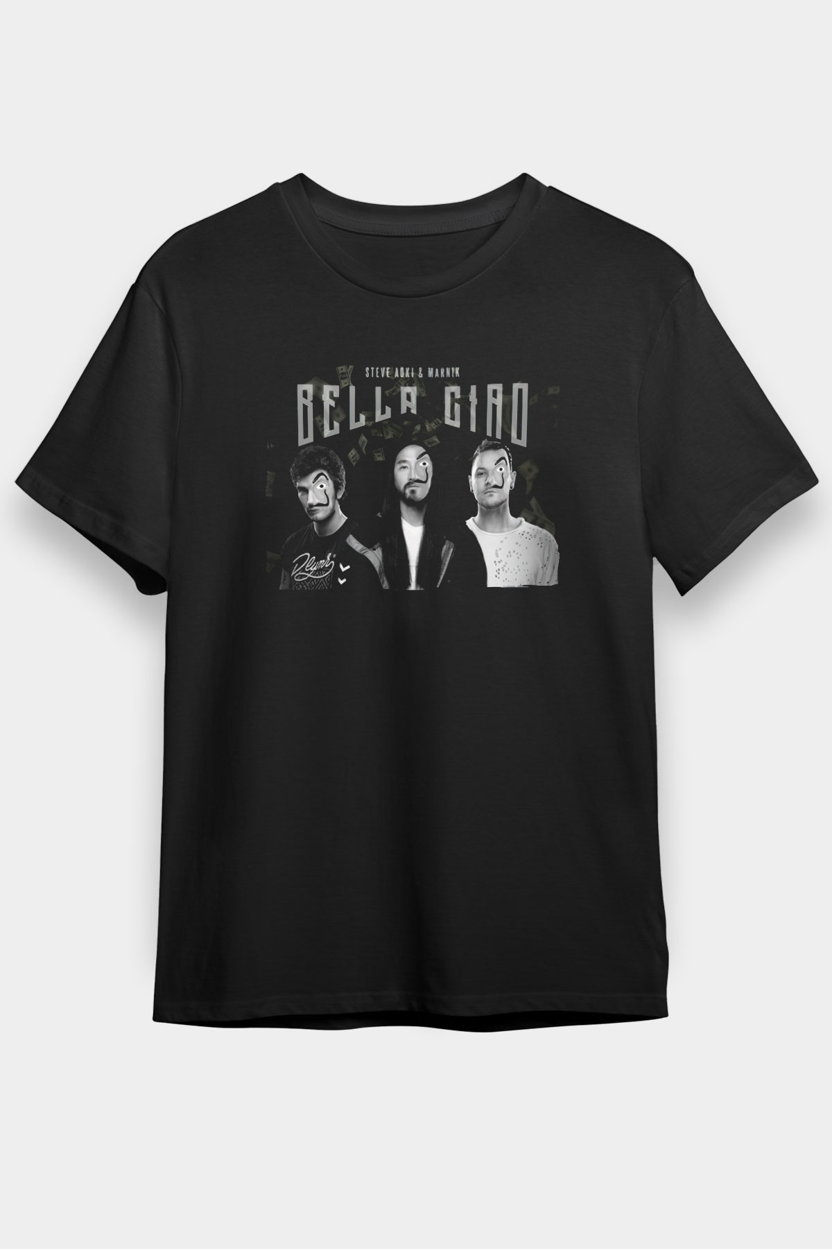 Steve Aoki Siyah Unisex Tişört T-Shirt - TişörtFabrikası