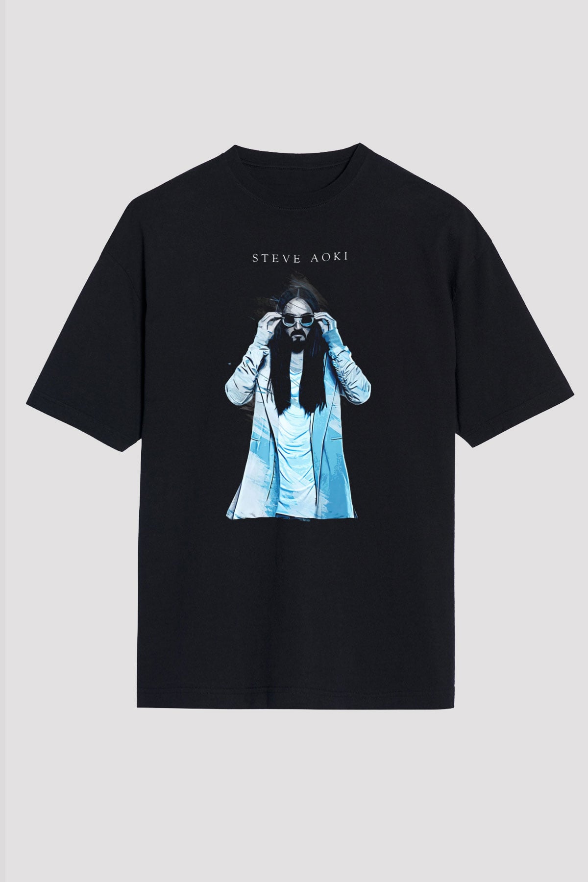 Steve Aoki Siyah Unisex Tişört T-Shirt - TişörtFabrikası