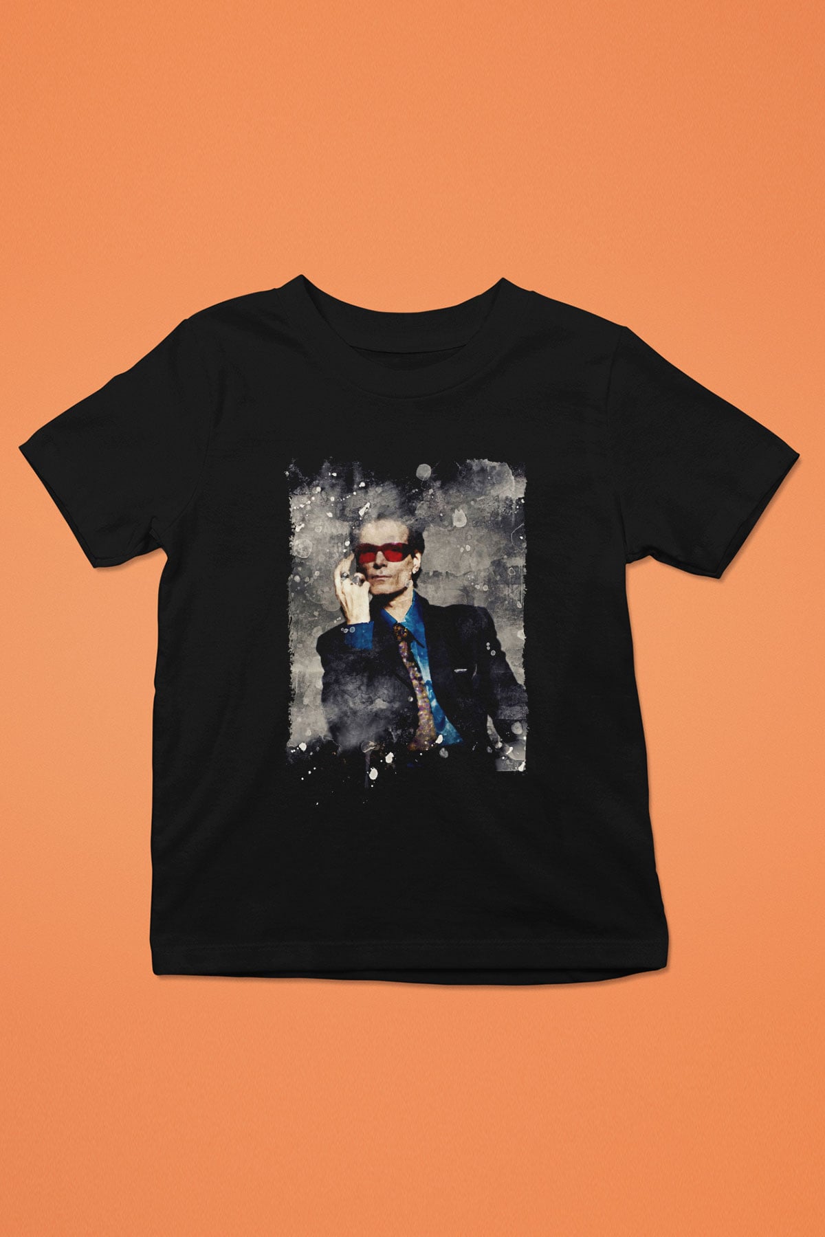 Steve Vai Baskılı Unisex Siyah Çocuk Tişört - Tshirt