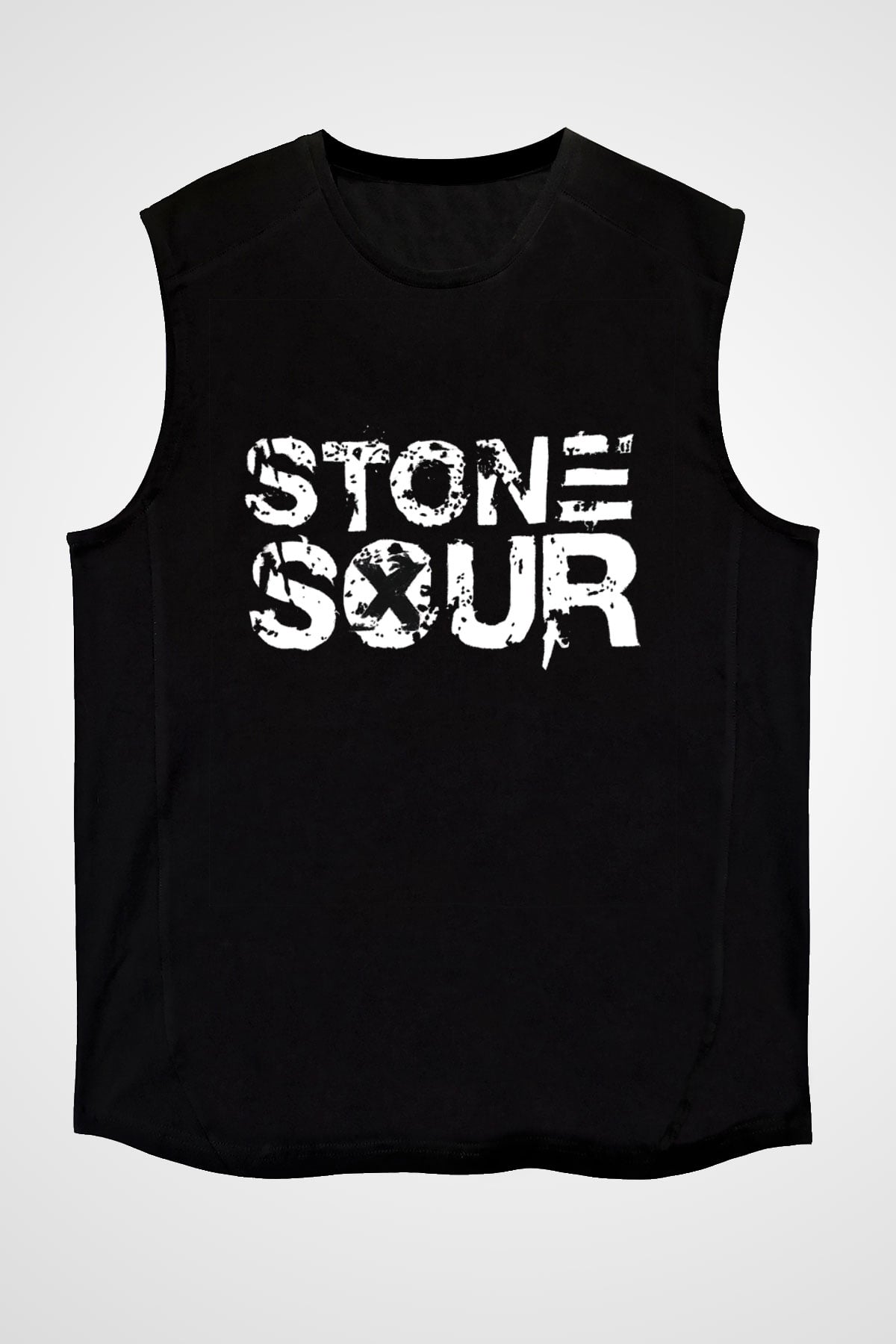 Stone Sour Siyah Unisex Kolsuz Tişört