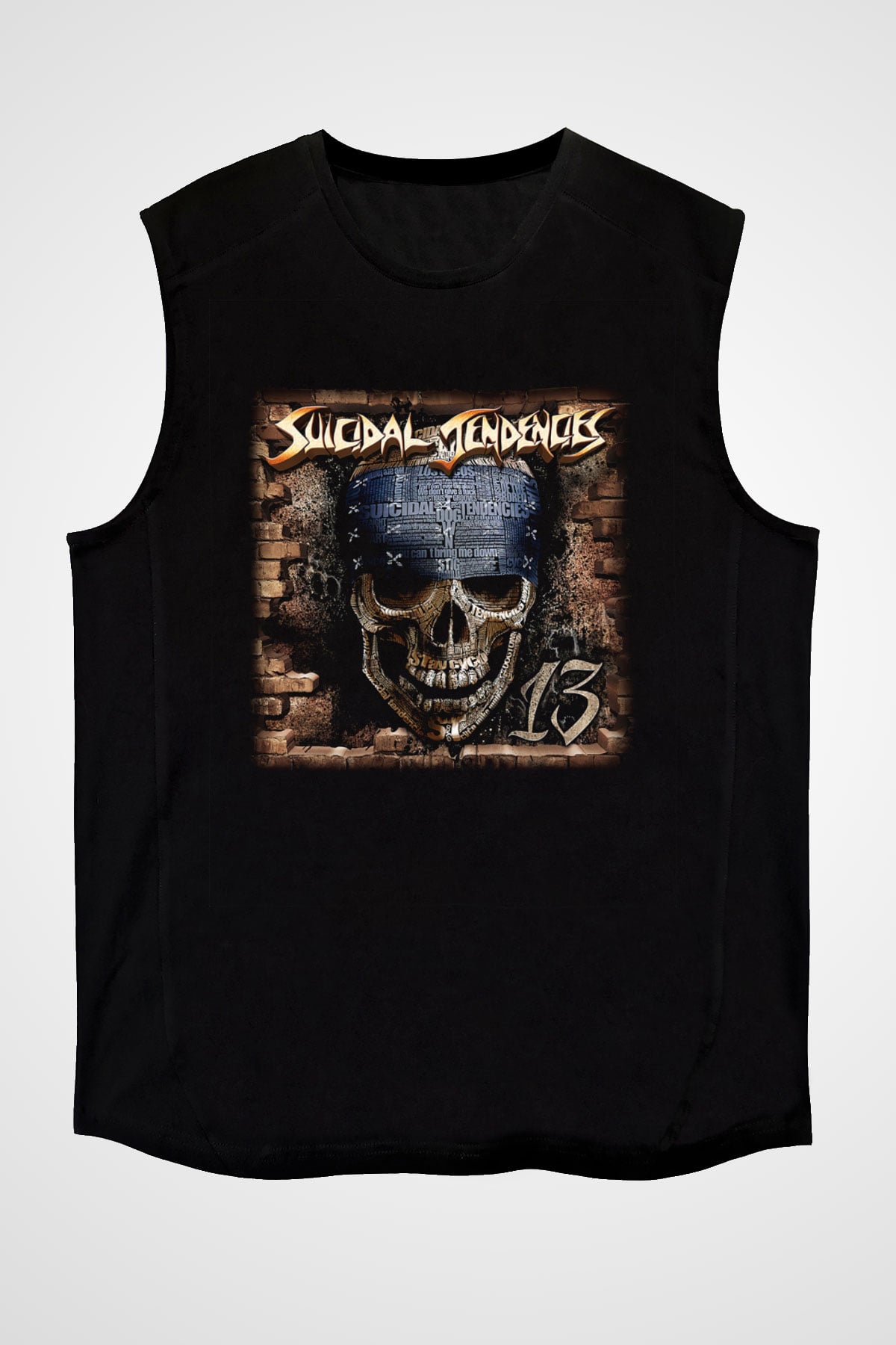 Suicidal Tendencies Siyah Unisex Kolsuz Tişört