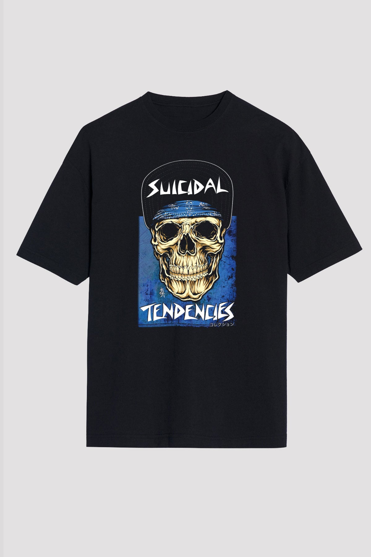 Suicidal Tendencies Siyah Unisex Oversize Tişört T-Shirt