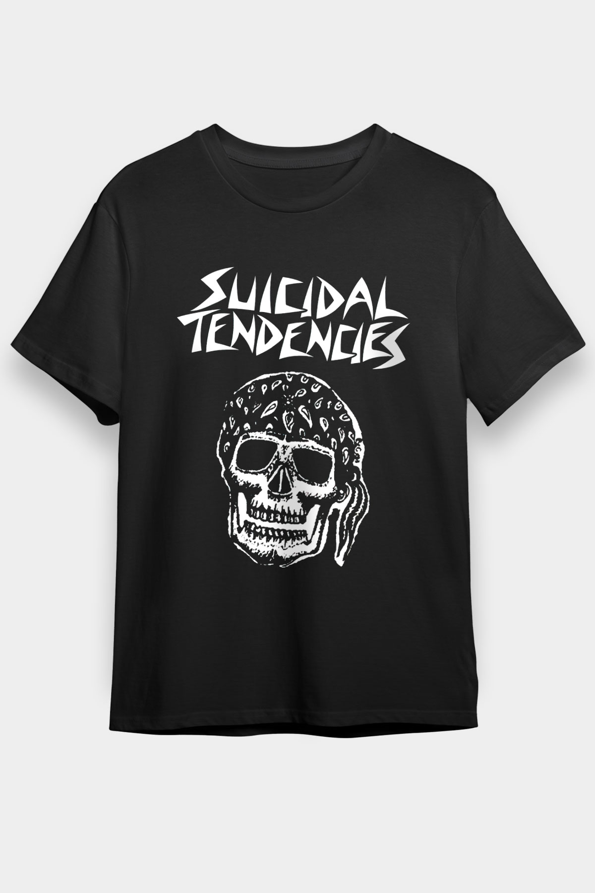 Suicidal Tendencies Siyah Unisex Tişört T-Shirt - Tişört Fabrikası
